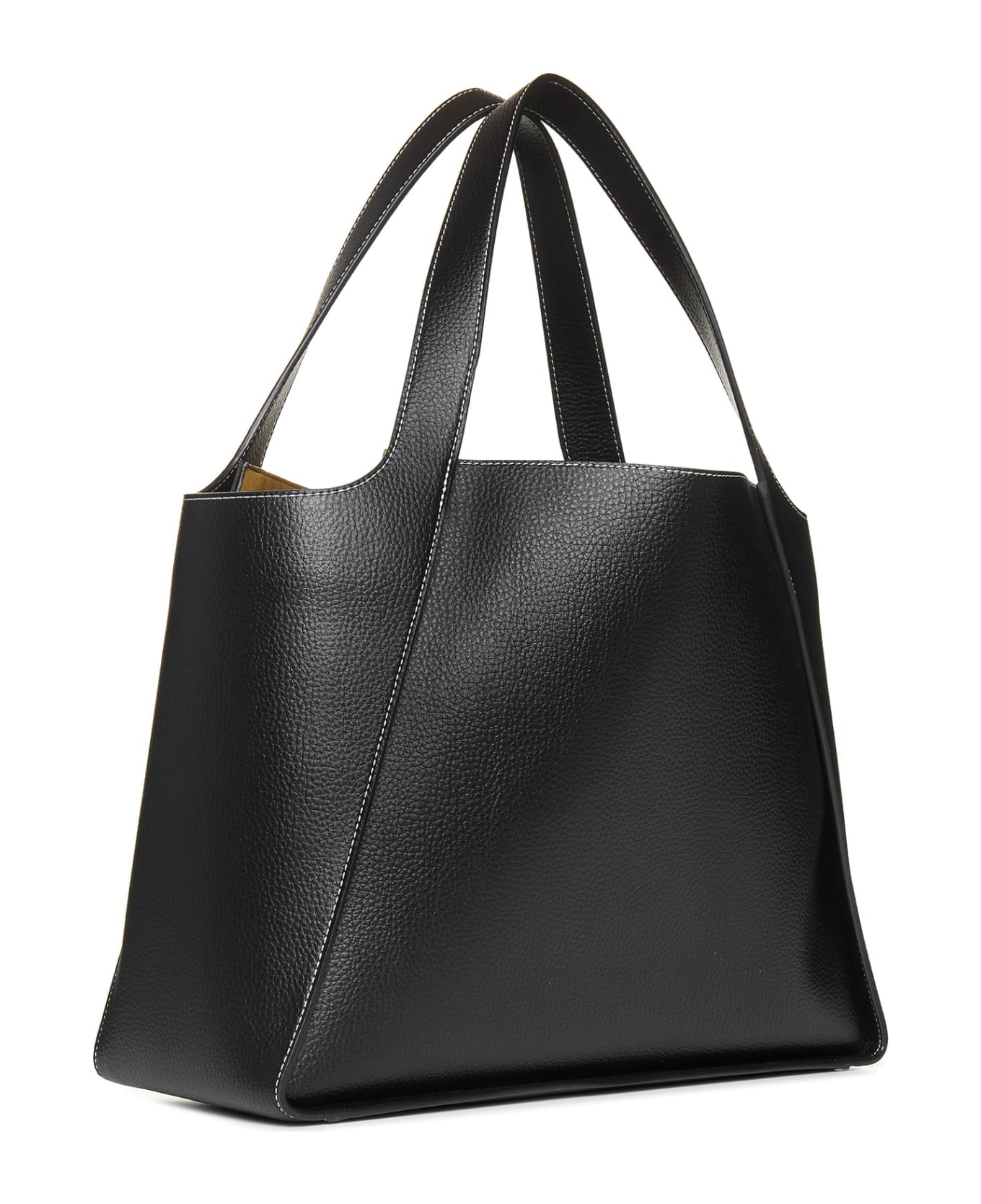 Stella McCartney Tote Bag With Logo - Black