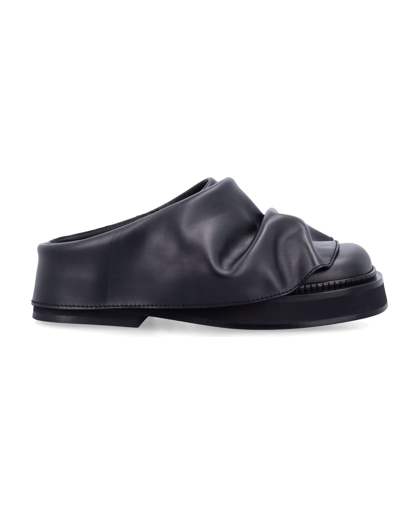 The Attico Mini Robin Sabot - BLACK