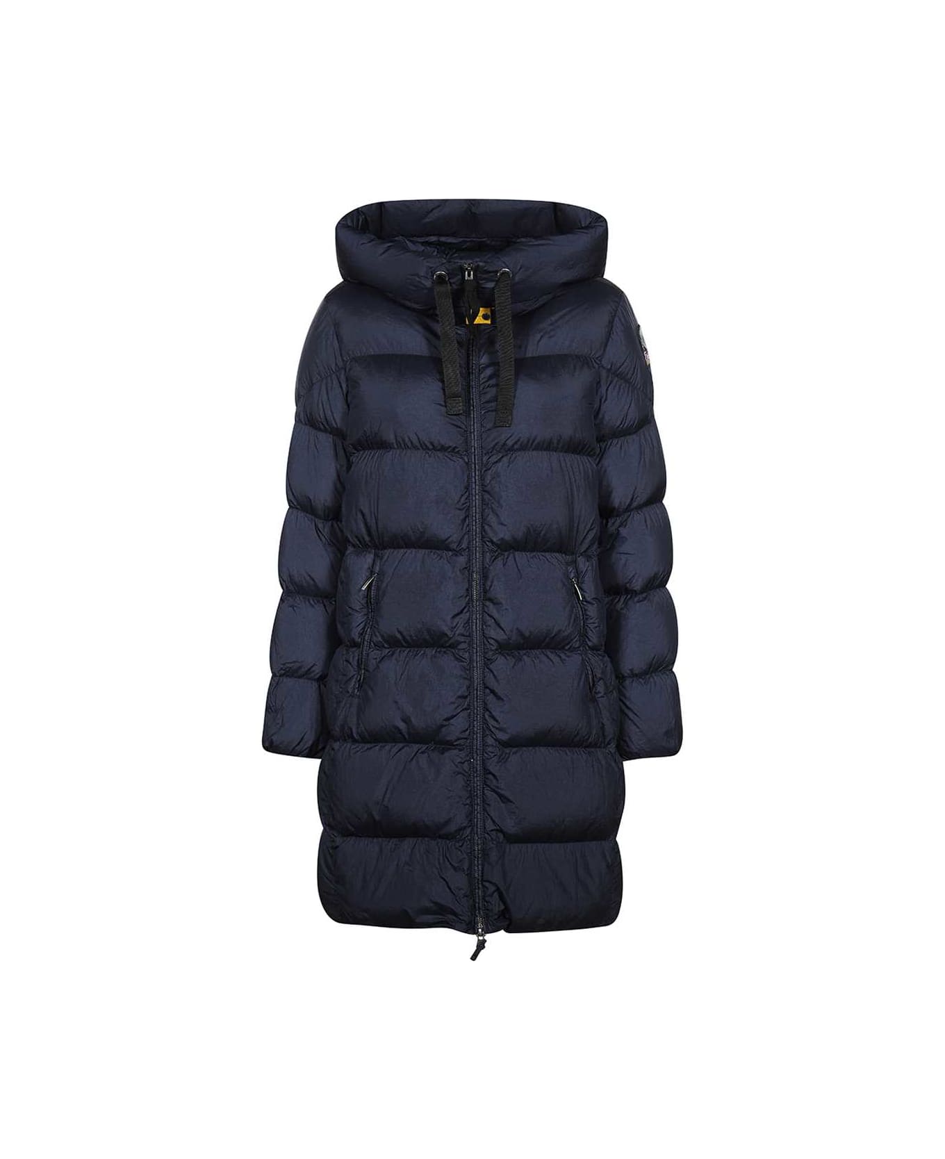 Parajumpers Harmony Long Hooded Down Jacket - blue