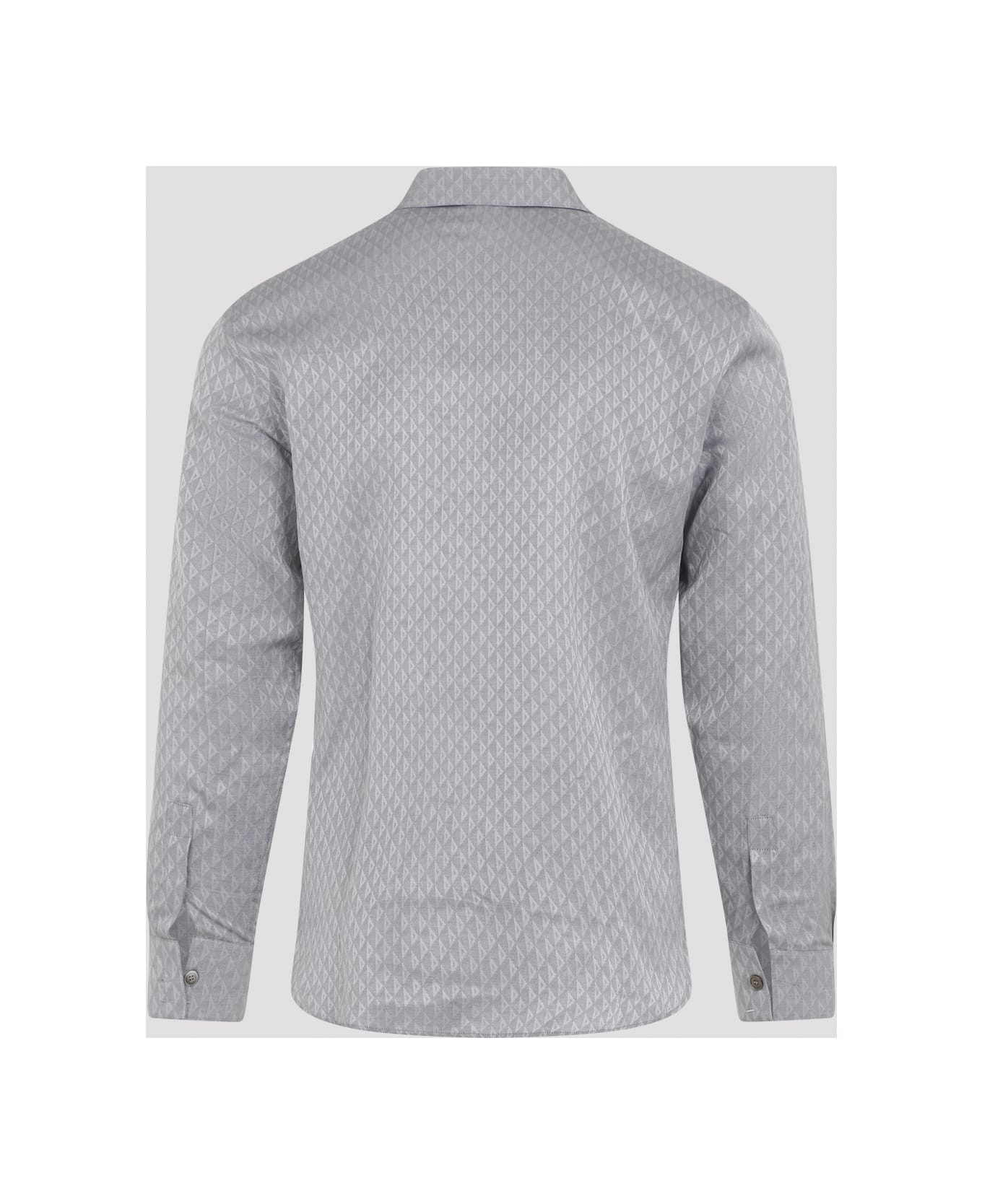 Dior Homme Silk Long Sleeves Shirt - Gris