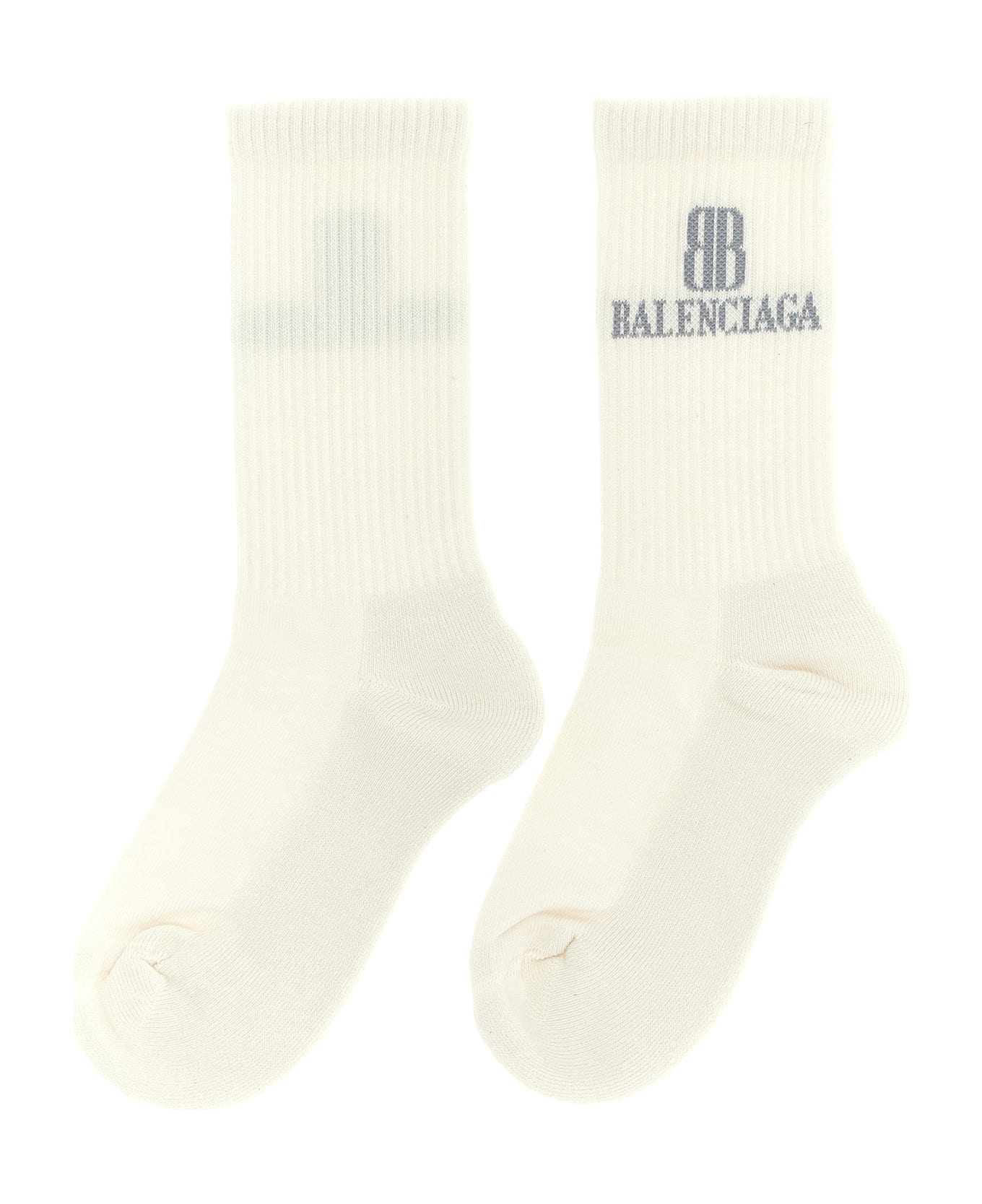 Balenciaga 
nano Bb
 Socks - White