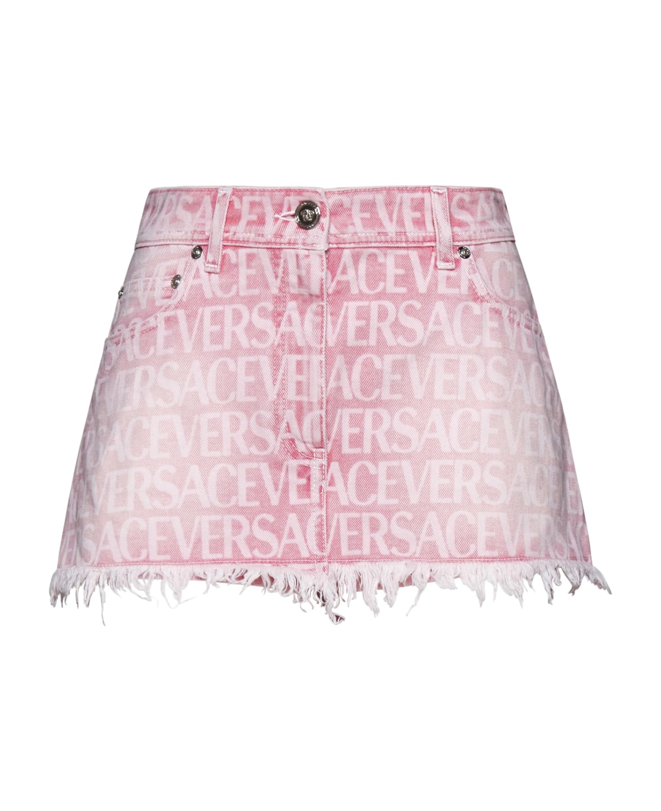 Versace Mini Skirt - Flamingo pink