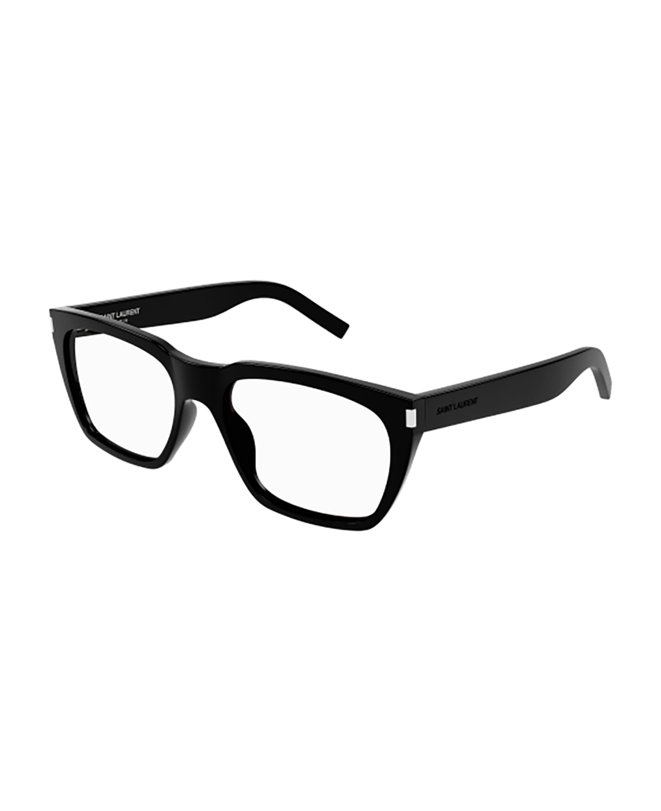 Saint Laurent Eyewear Sl 598 Opt Eyewear - 001 black black transpare アイウェア