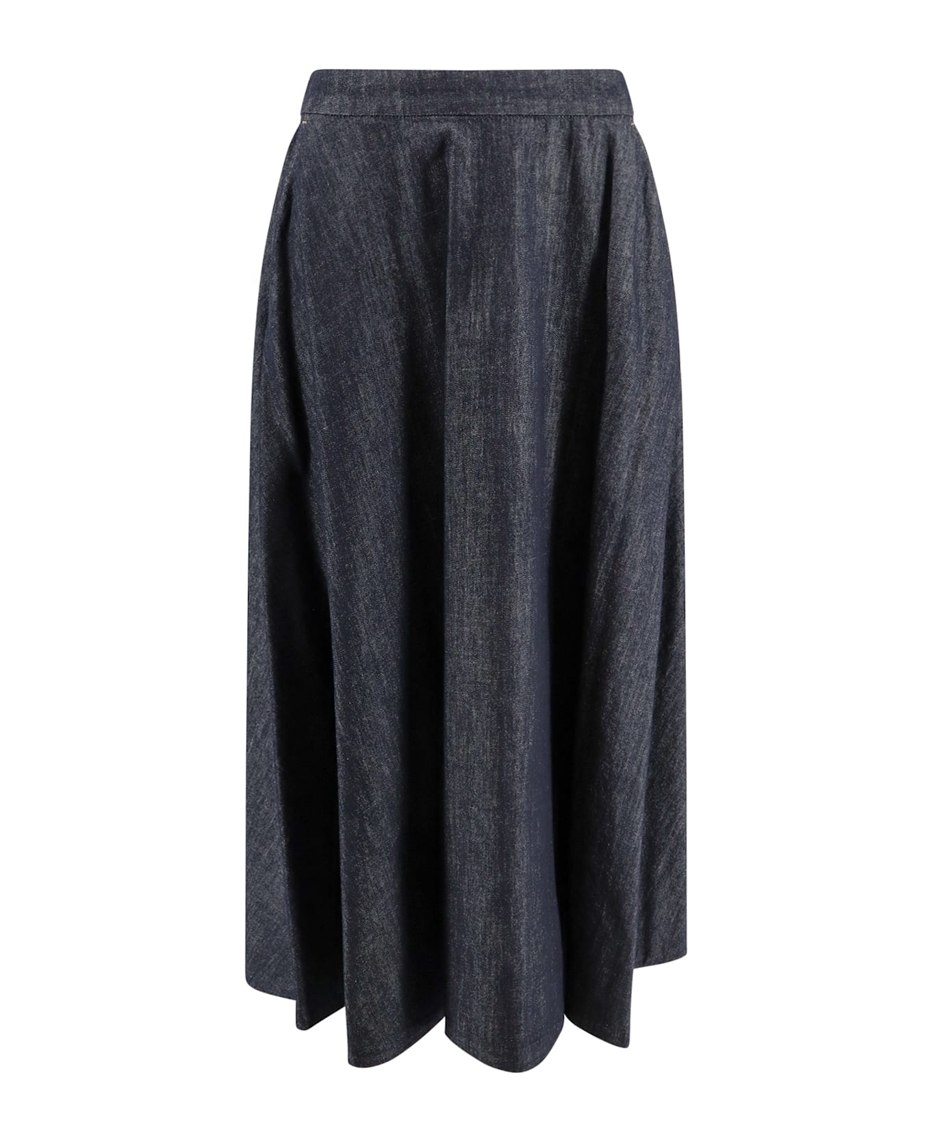 
S Max Mara Cecile Denim Skirt - BLU MARINO
