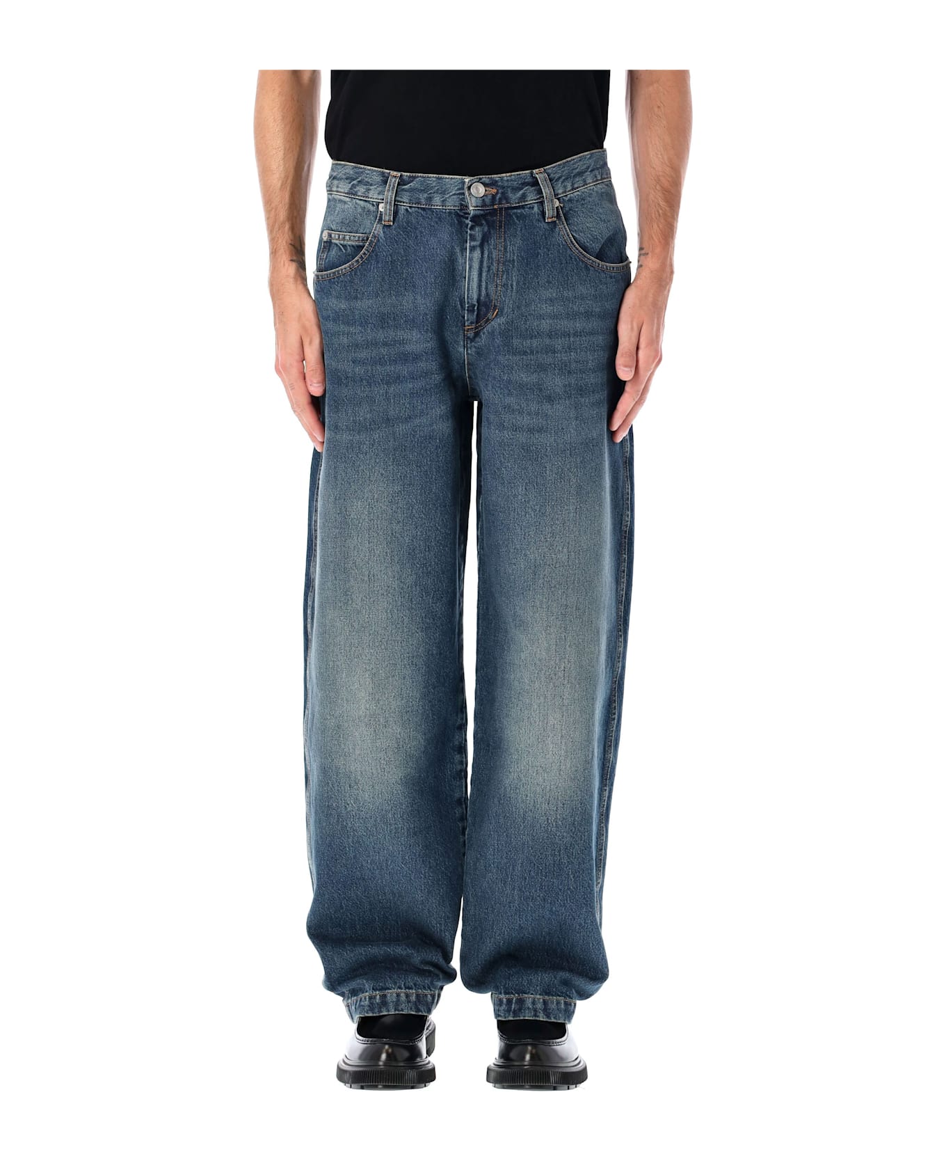 Isabel Marant Marant Jorje Wide-leg Denim Jeans - FADED BLUE