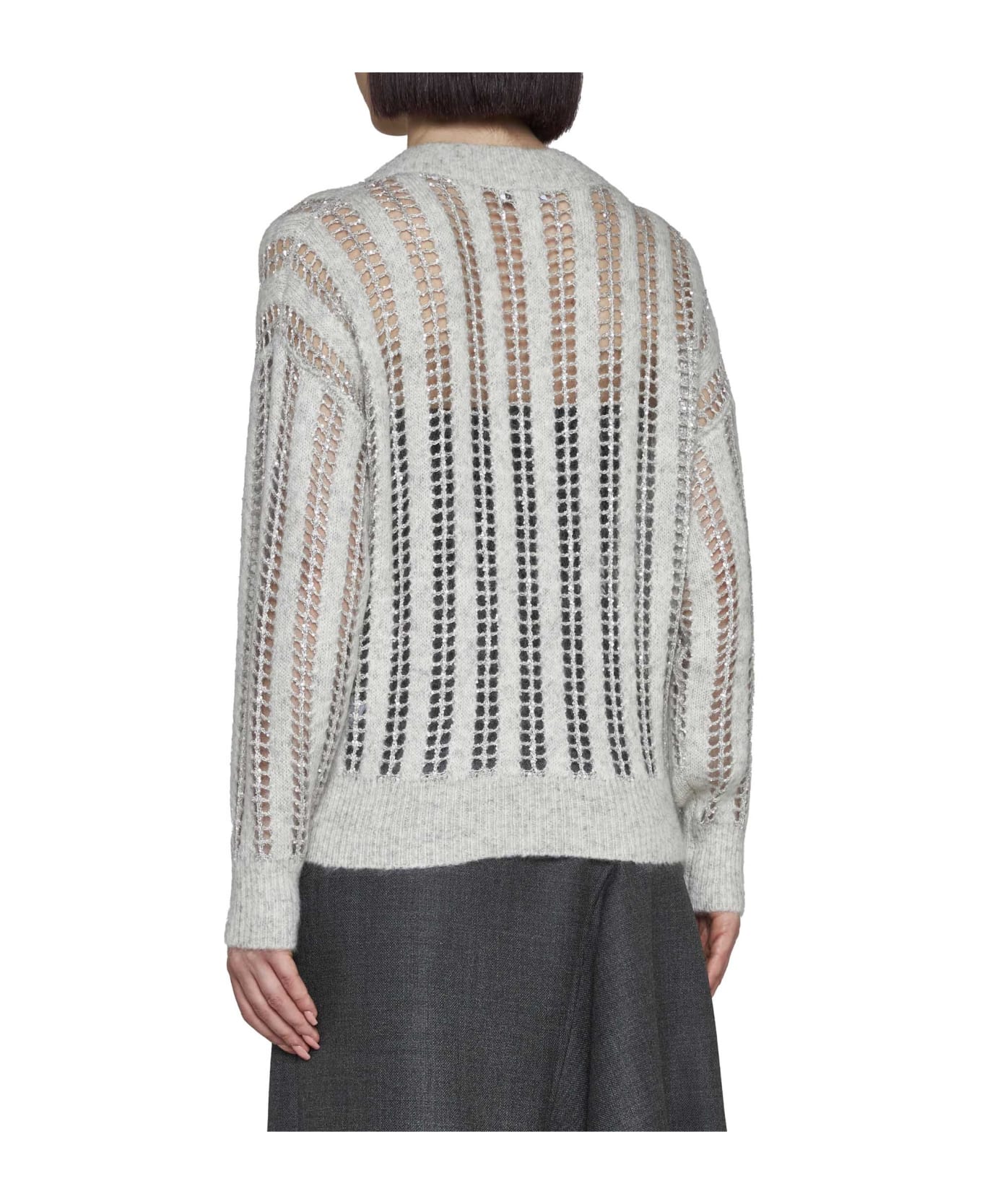Brunello Cucinelli Sweater - Grey ニットウェア