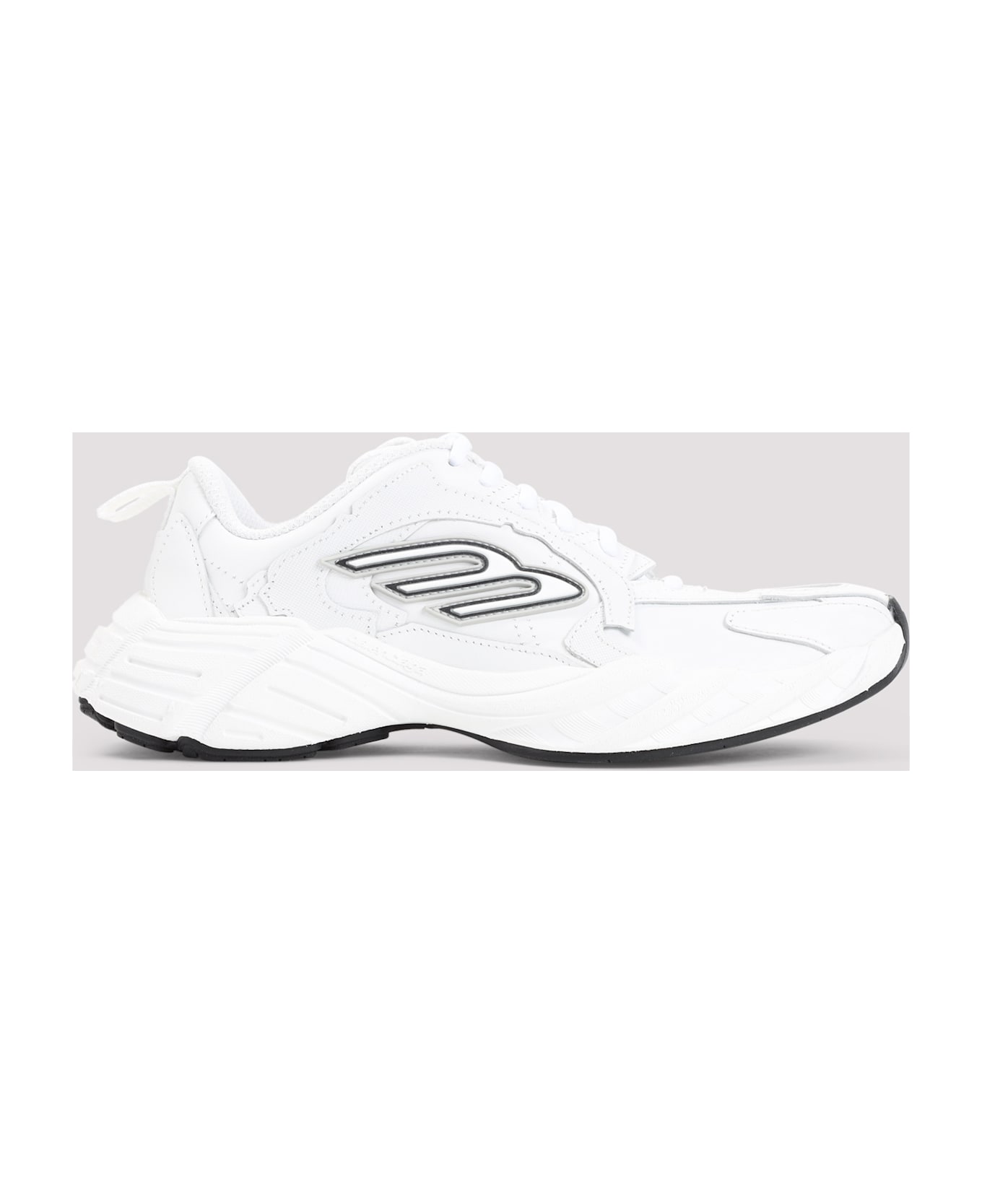 Balenciaga Monday Sneakers - White Black Grey