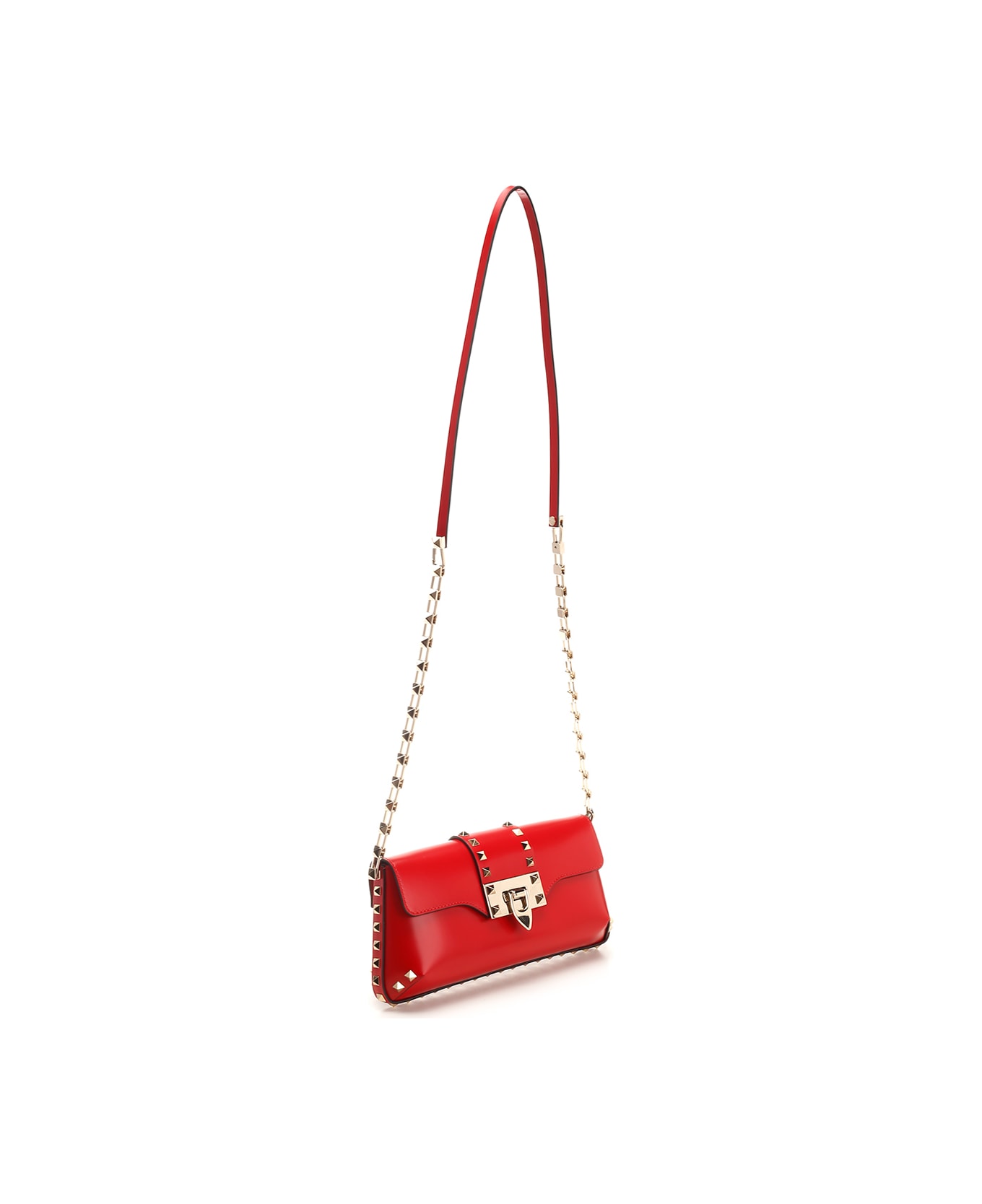 Valentino Garavani Red 
rockstud
 Shoulder Bag - Red