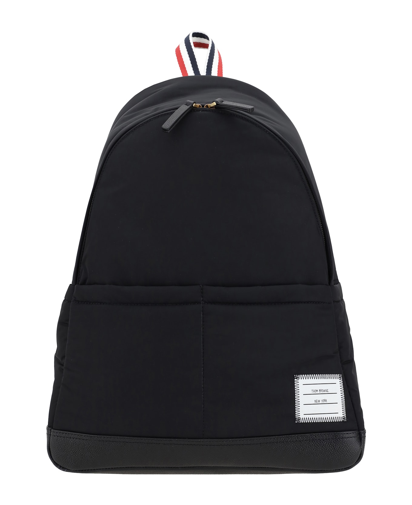 Thom Browne Logoed Backpack - Black