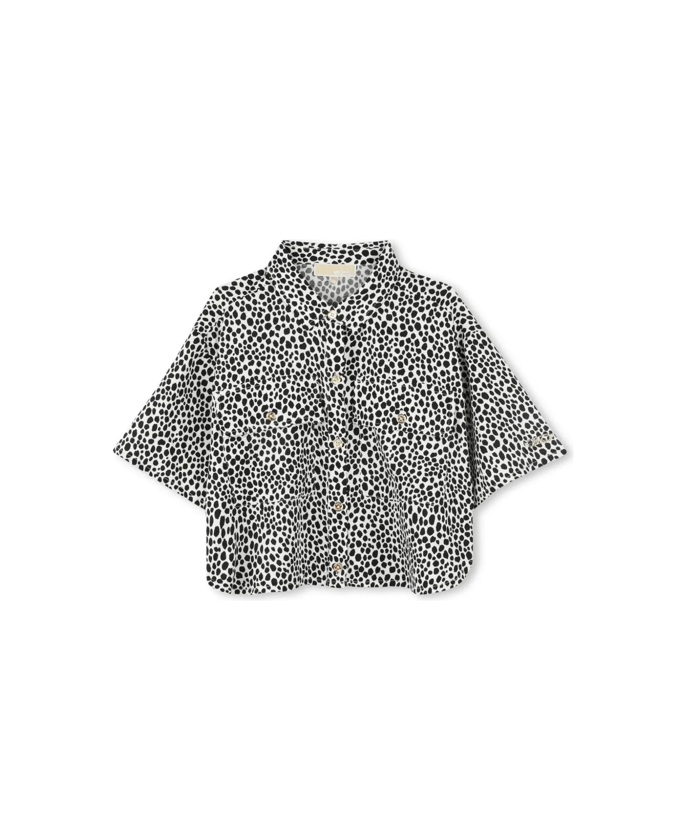 Michael Kors Camicia A Pois - Black