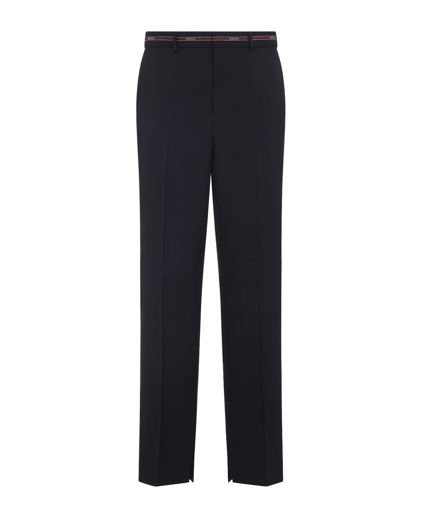 Gucci Wool Pants - Horn Blue Red