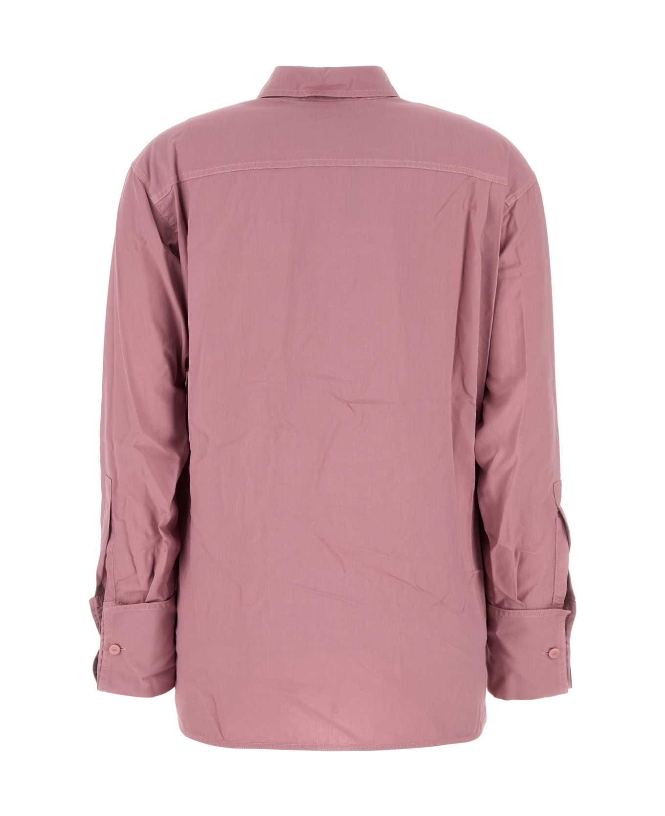 Max Mara Pink Silk Affetto Shirt - ROSA