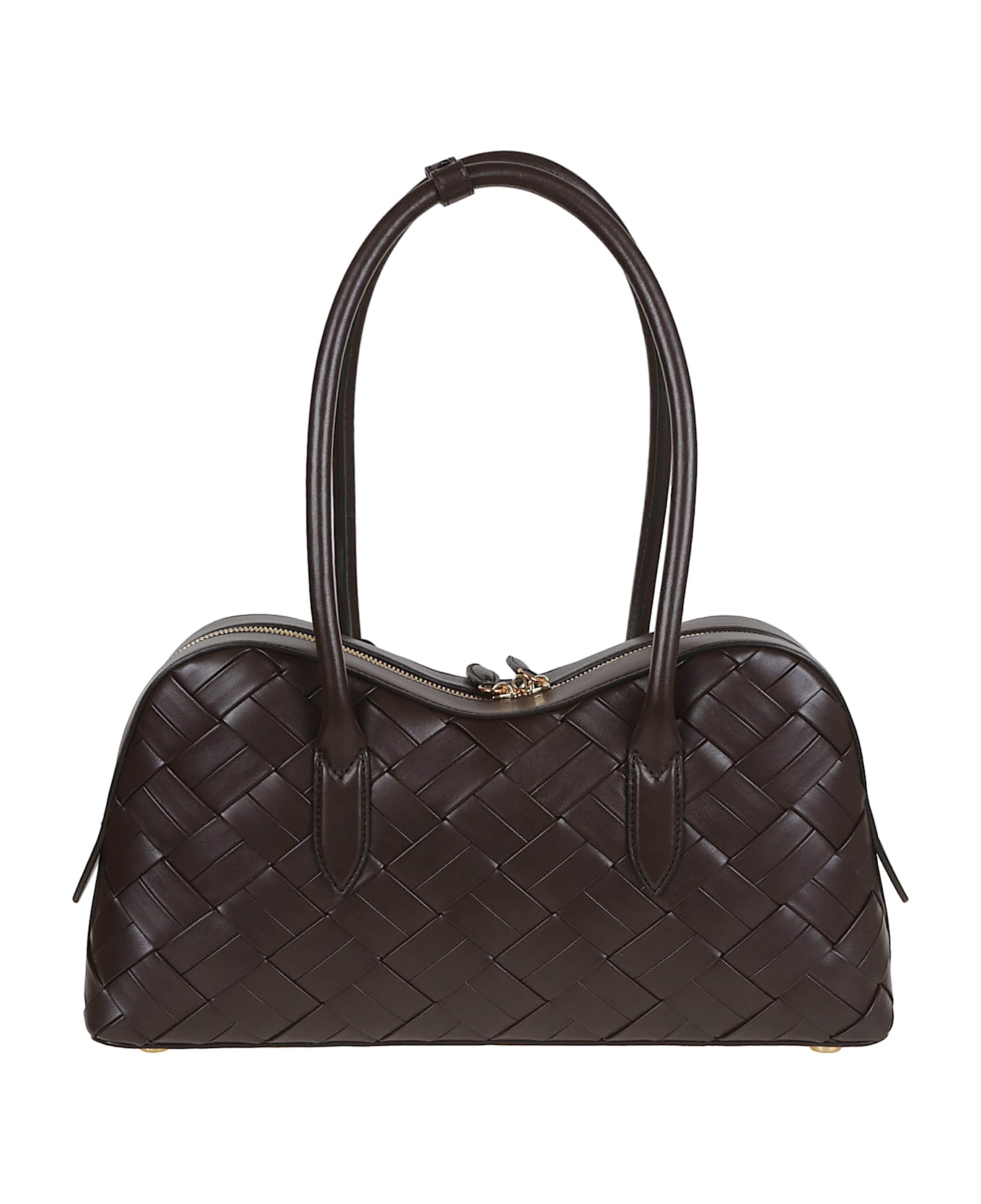Stella McCartney Tote Woven Alter Mat - Chocolate Brown