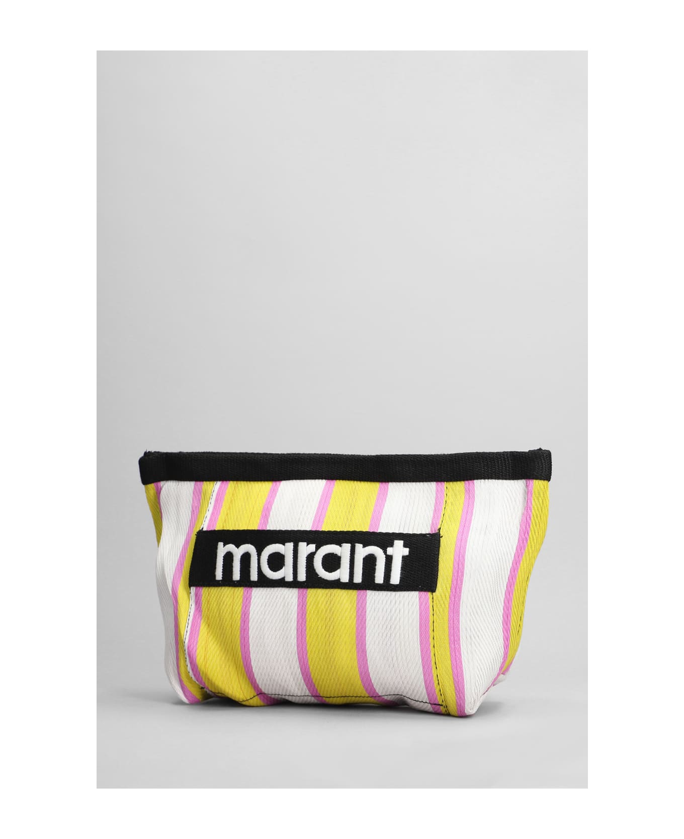 Isabel Marant Powden Clutch In Multicolor Nylon - multicolor