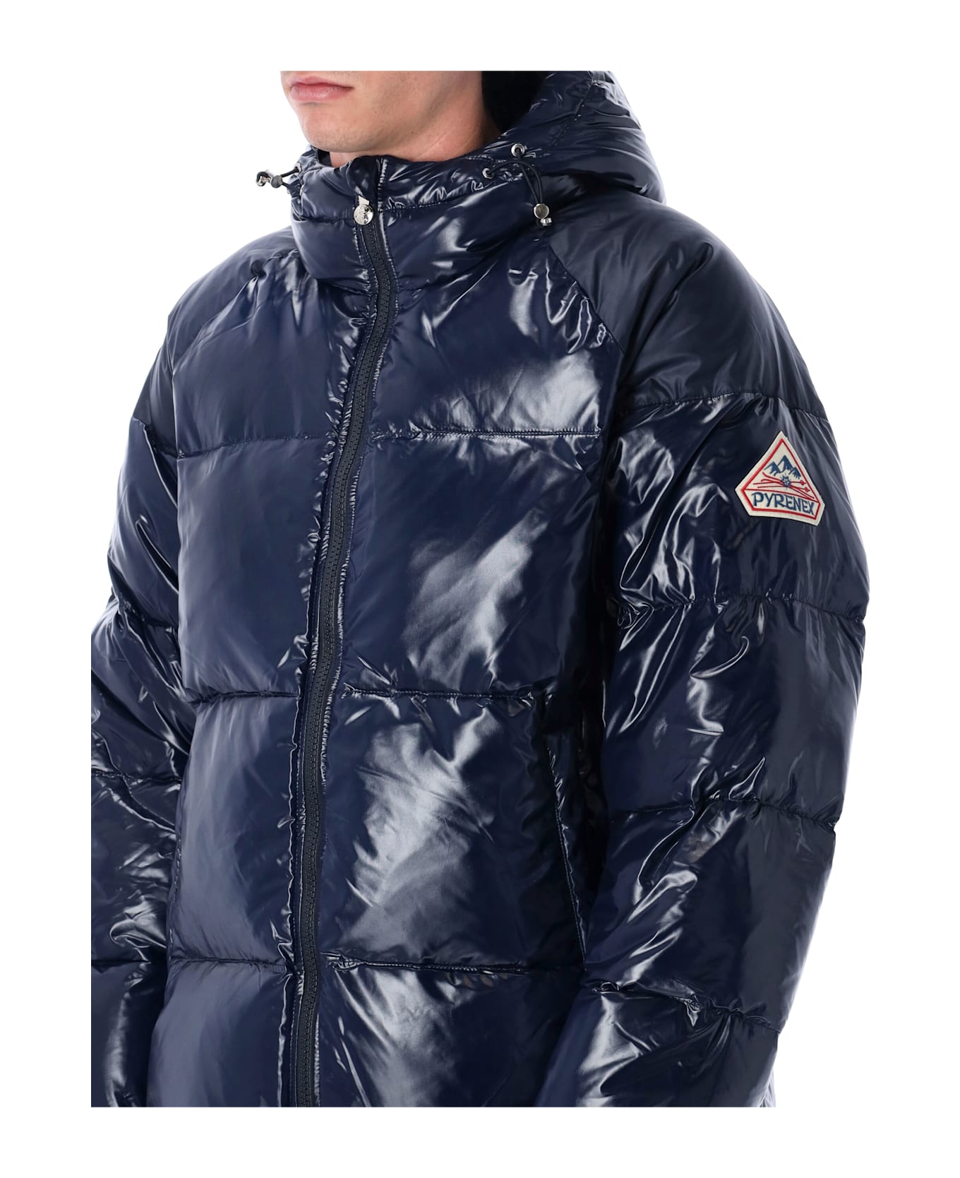 Pyrenex Sten Hooded Down Jacket - Blue