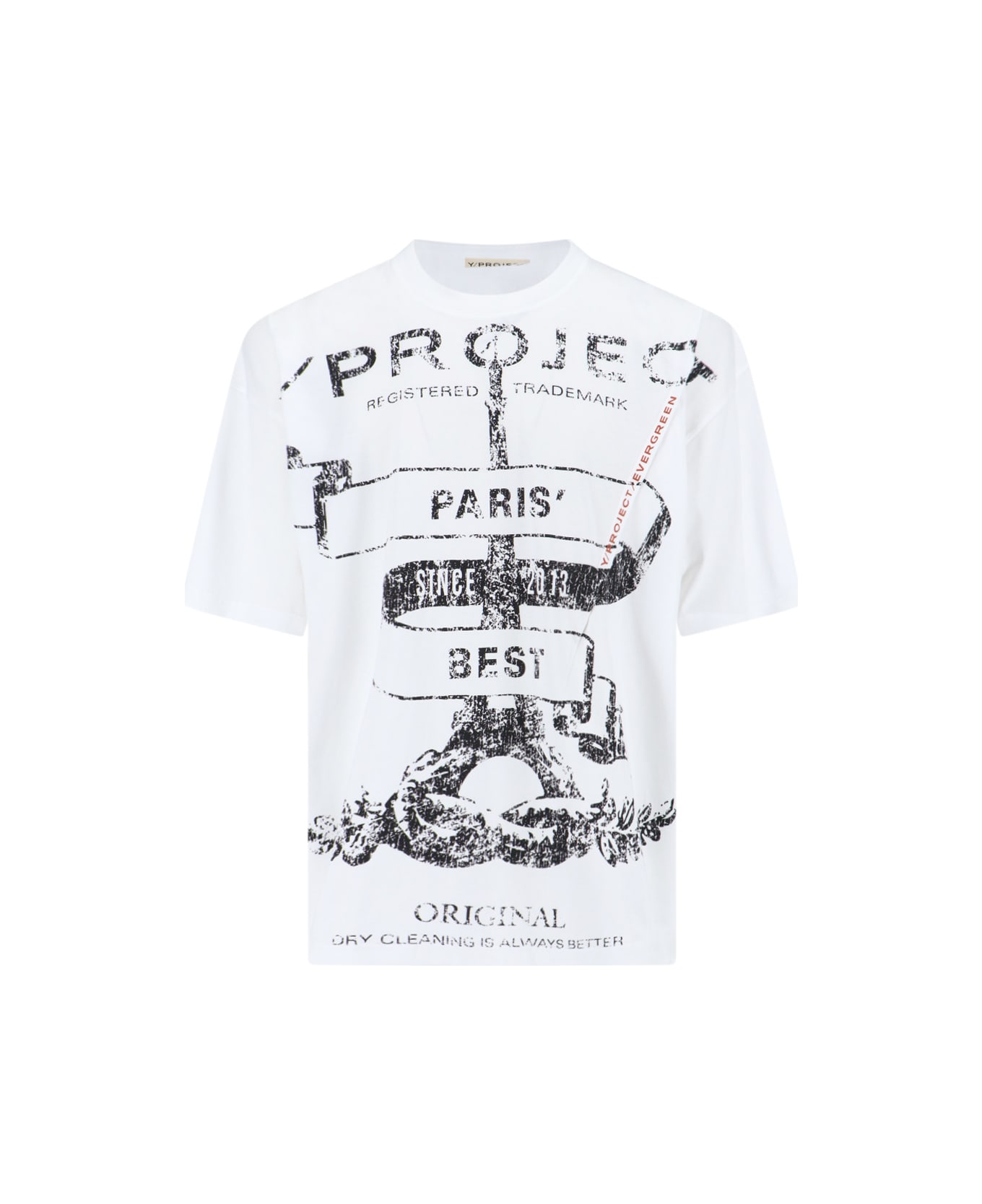 Y/Project Printed T-shirt - White シャツ