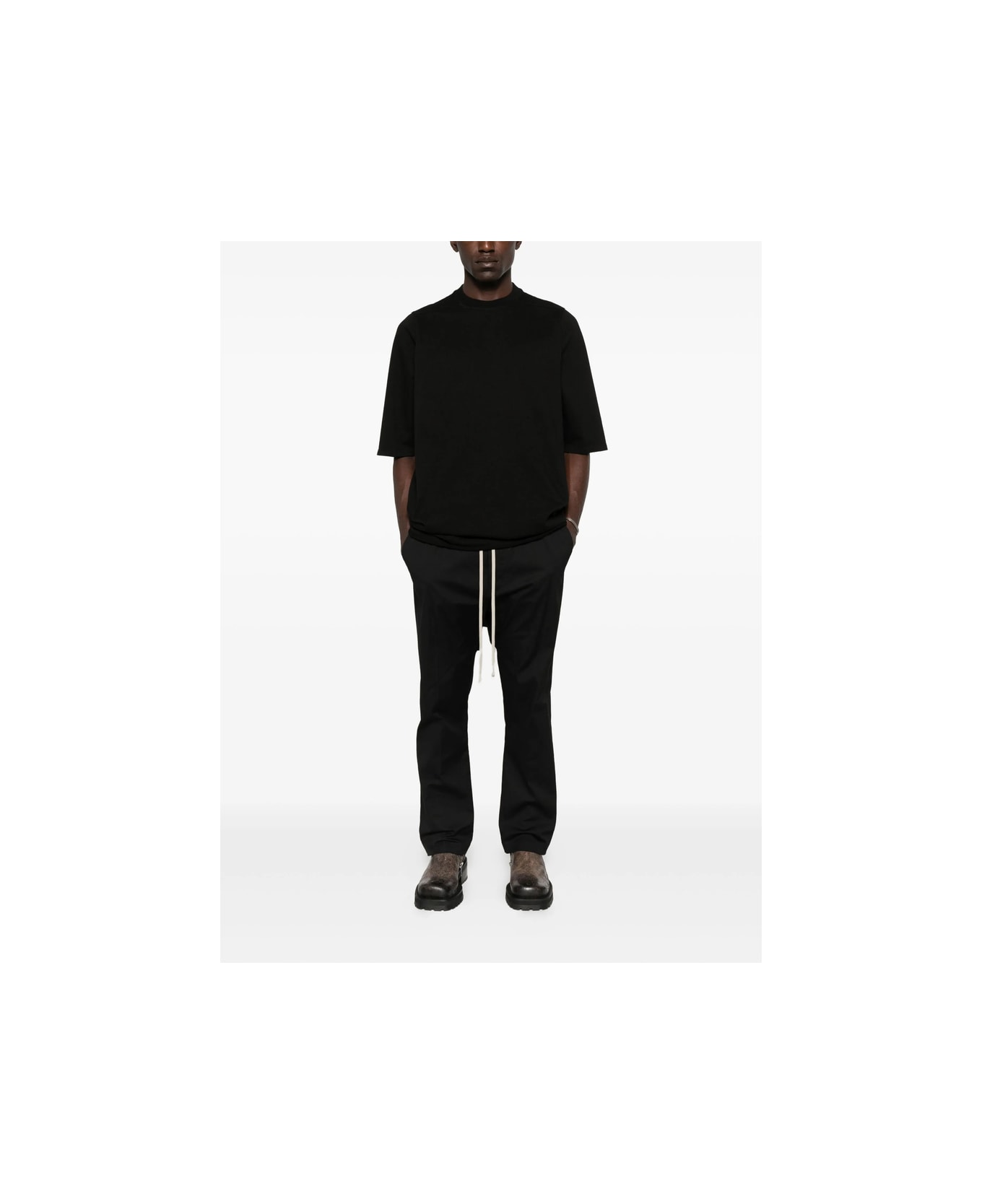 Rick Owens T-shirt - BLACK