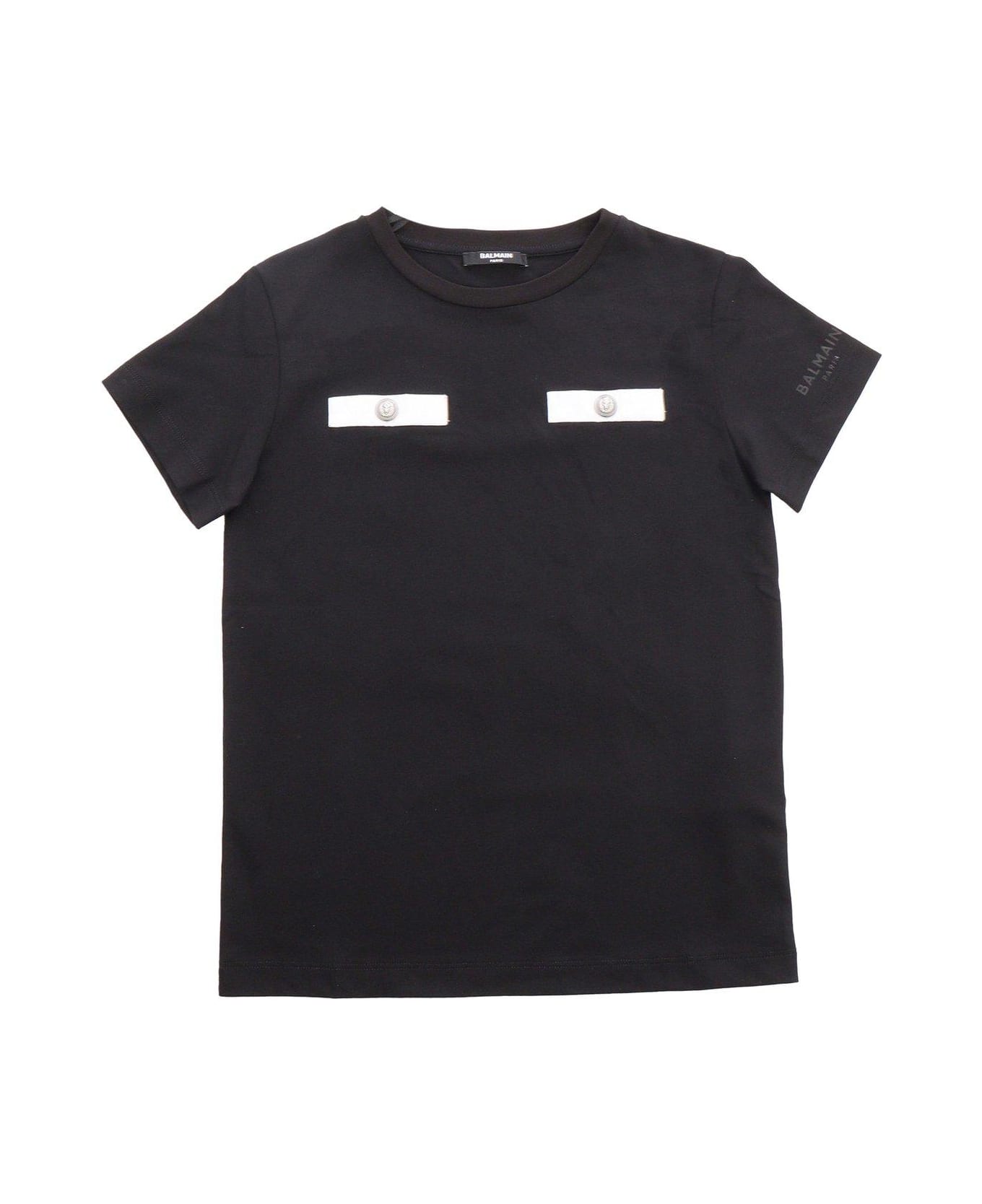 Balmain Logo-printed Crewneck T-shirt - Bc