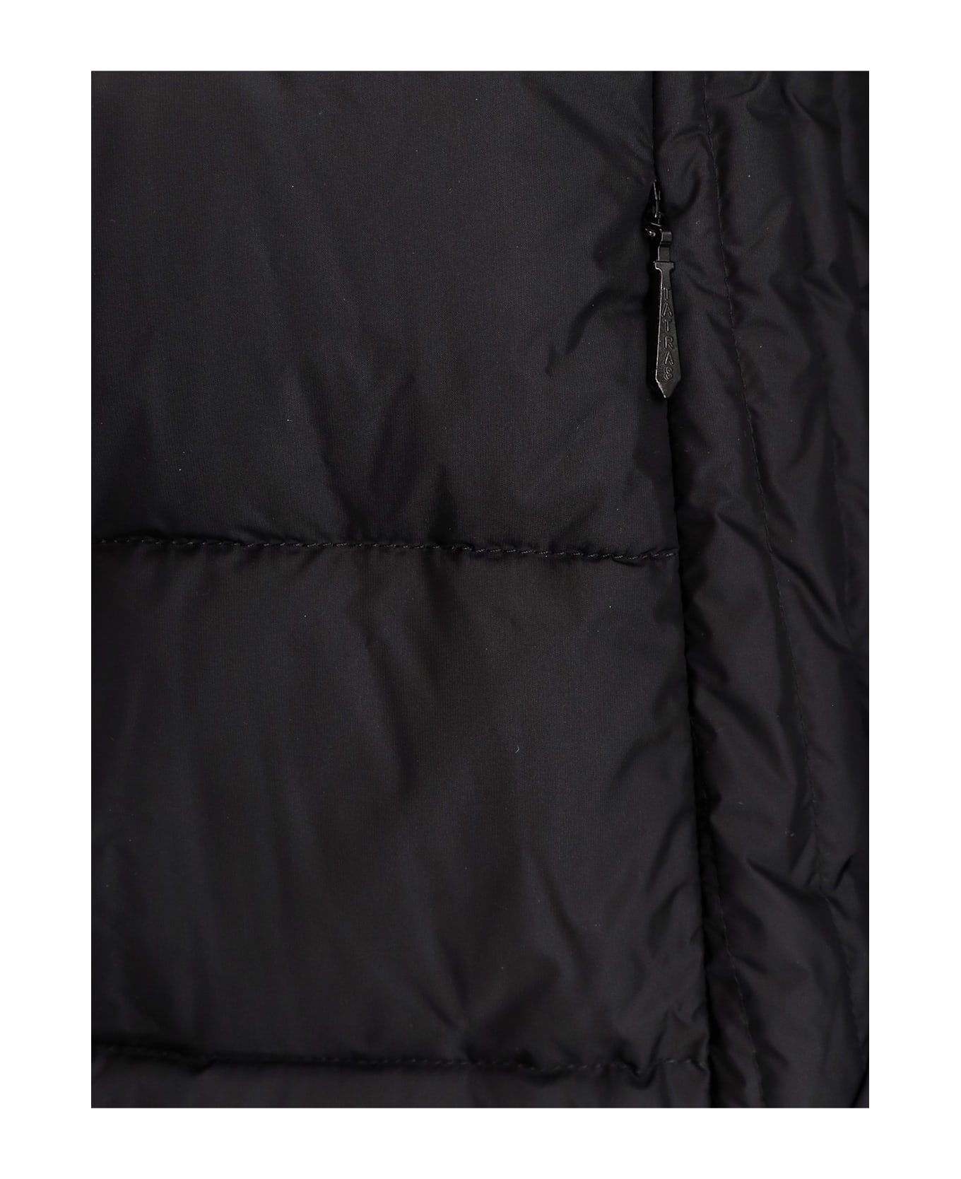 TATRAS Long Nylon Down Jacket - Black