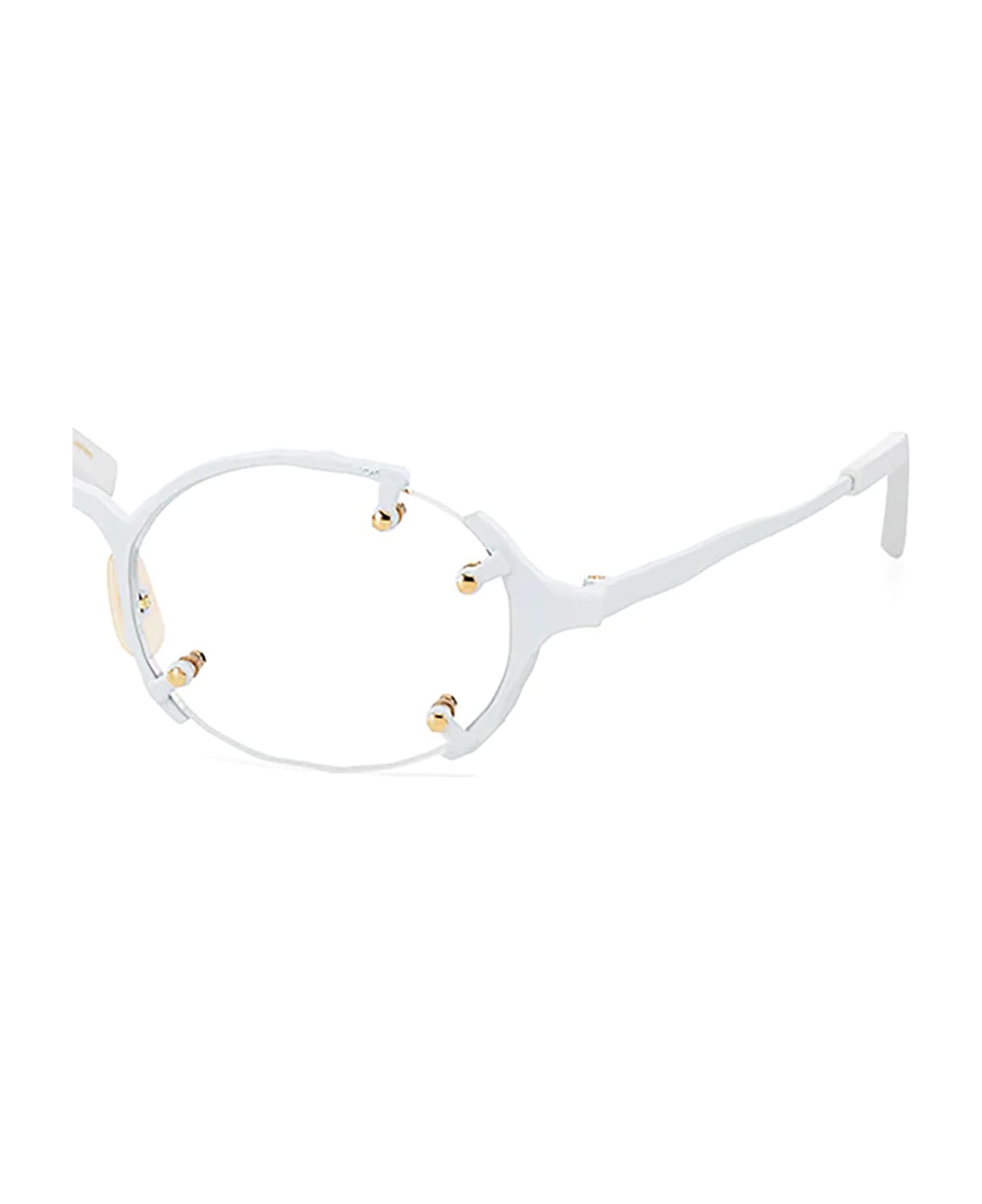 Masahiro Maruyama MM/0062 NO.2 Eyewear - White アイウェア