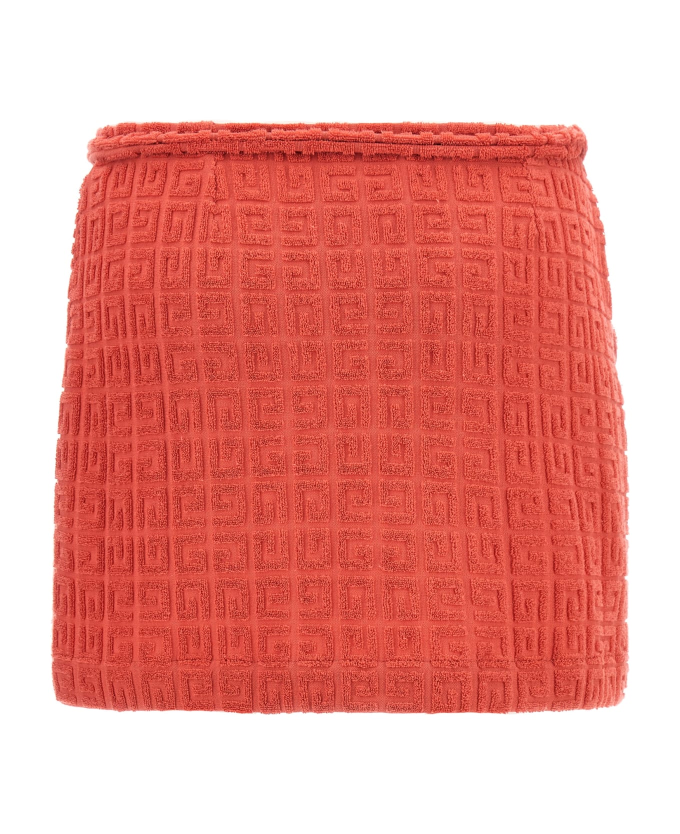 Givenchy Plage Capsule Wrap Skirt - Red