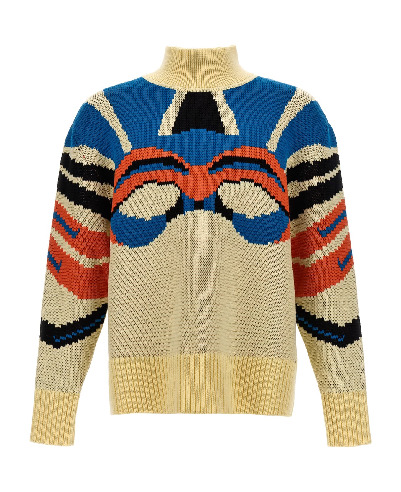 Bluemarble Jacquard Sweater - Multicolor