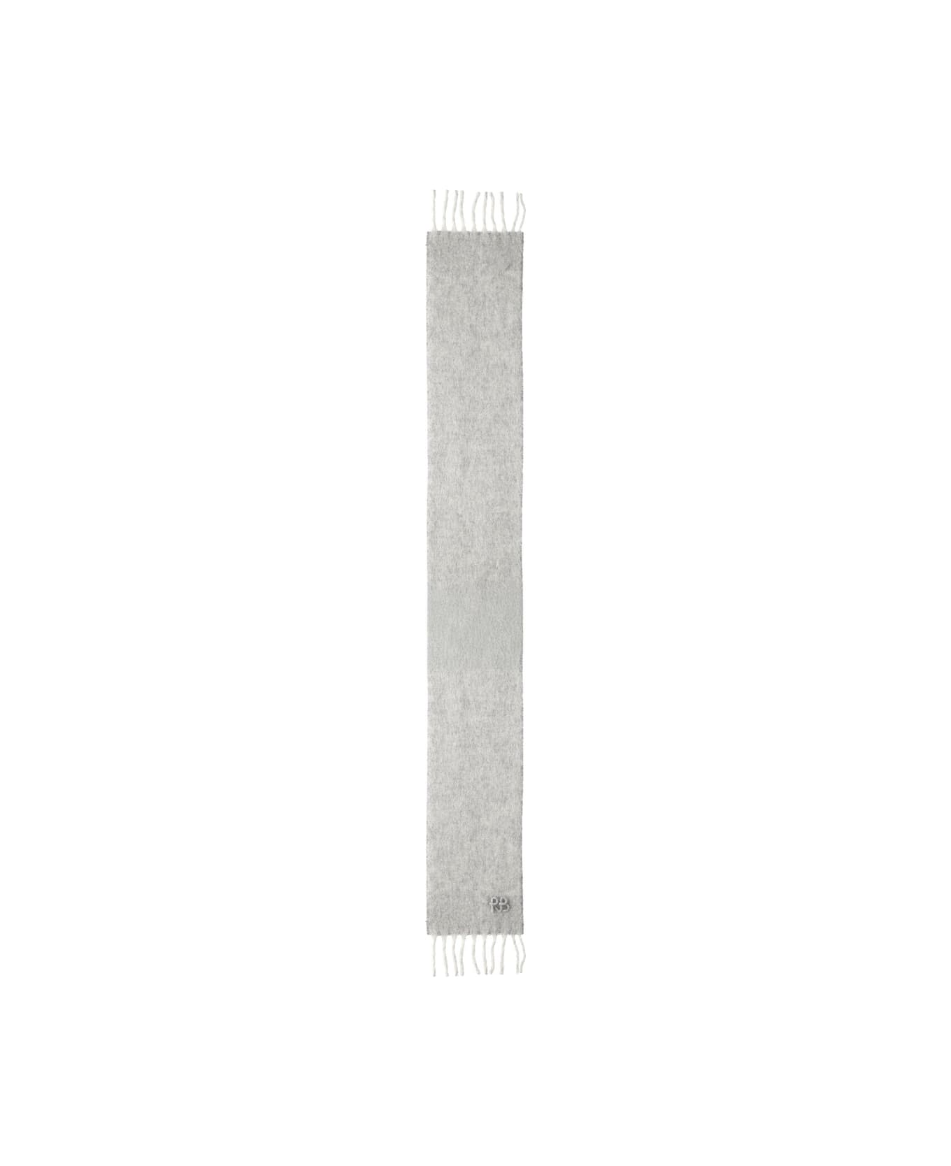 Ruslan Baginskiy Wool Scarf - GREY