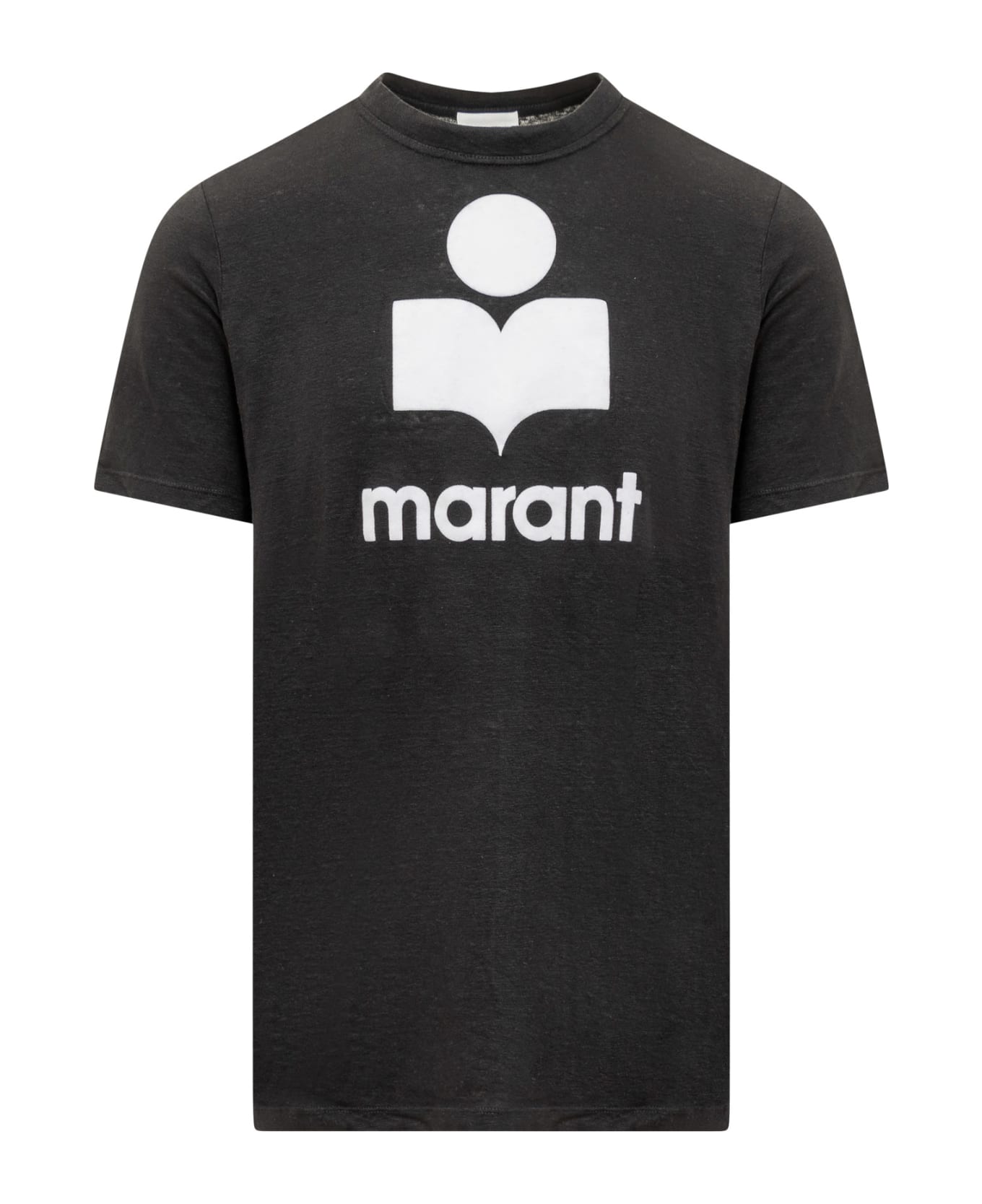 Isabel Marant Linen T-shirt - Black