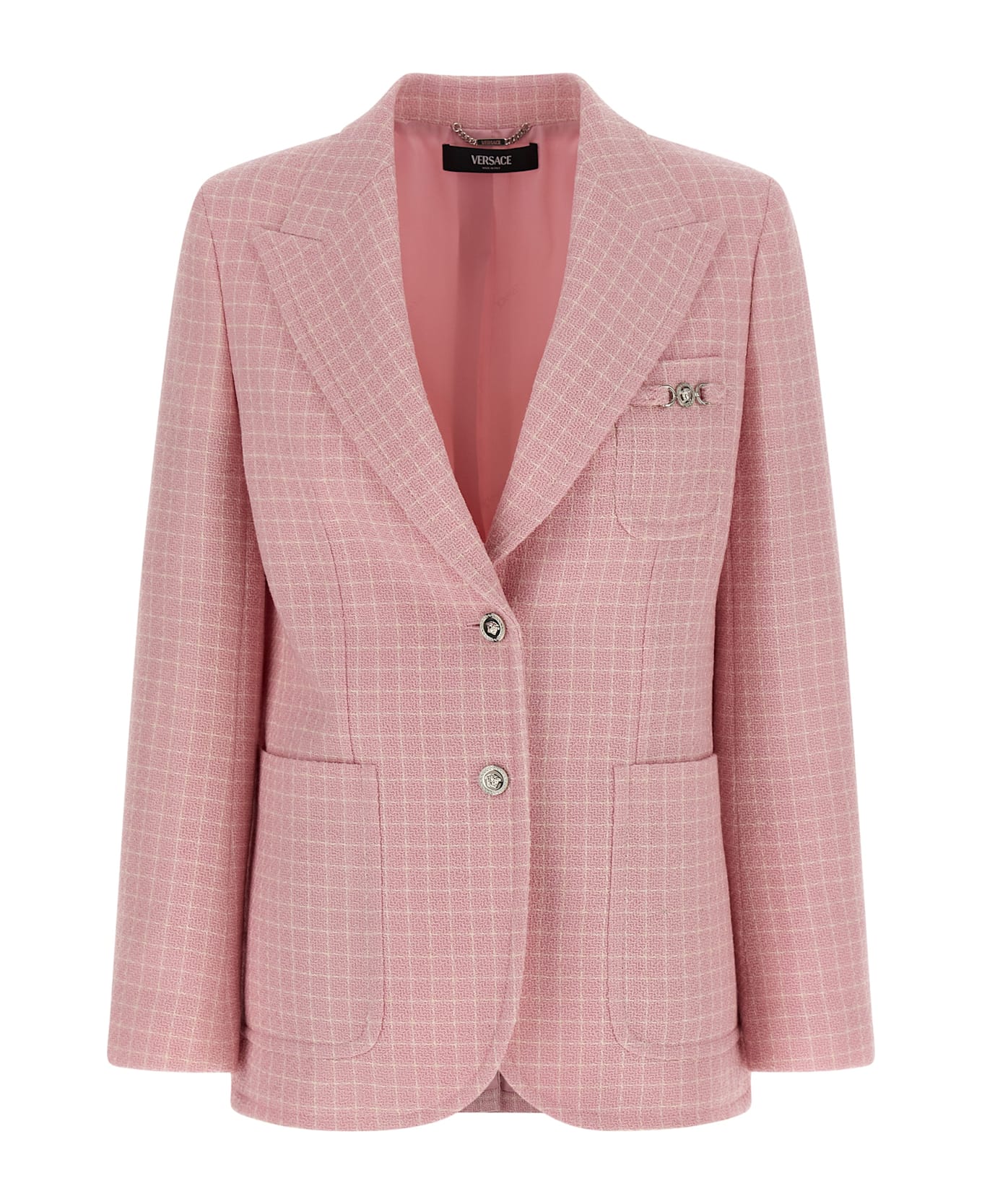 Versace Blazer Check - Pink