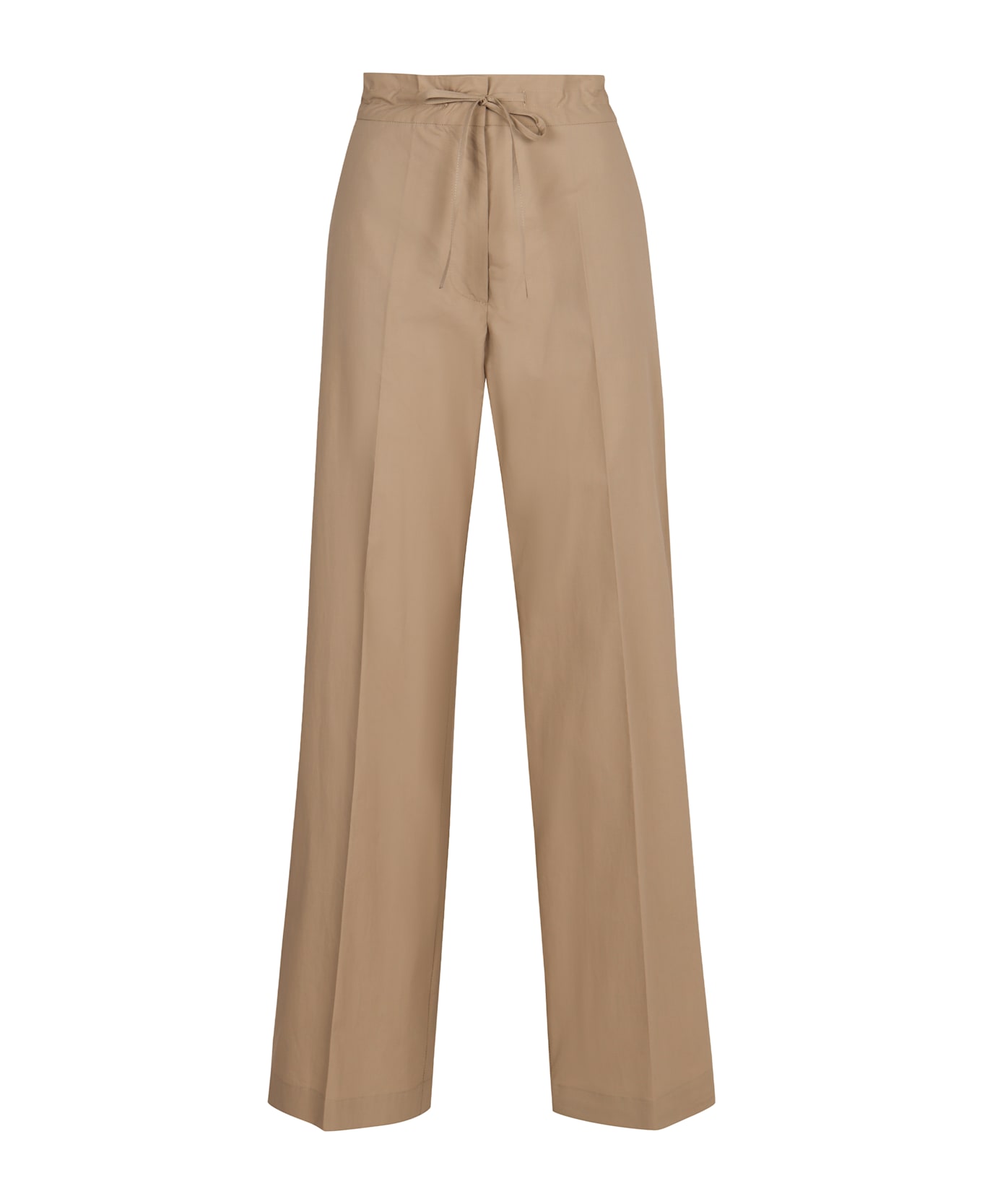 Parosh Cotton Trousers - Beige