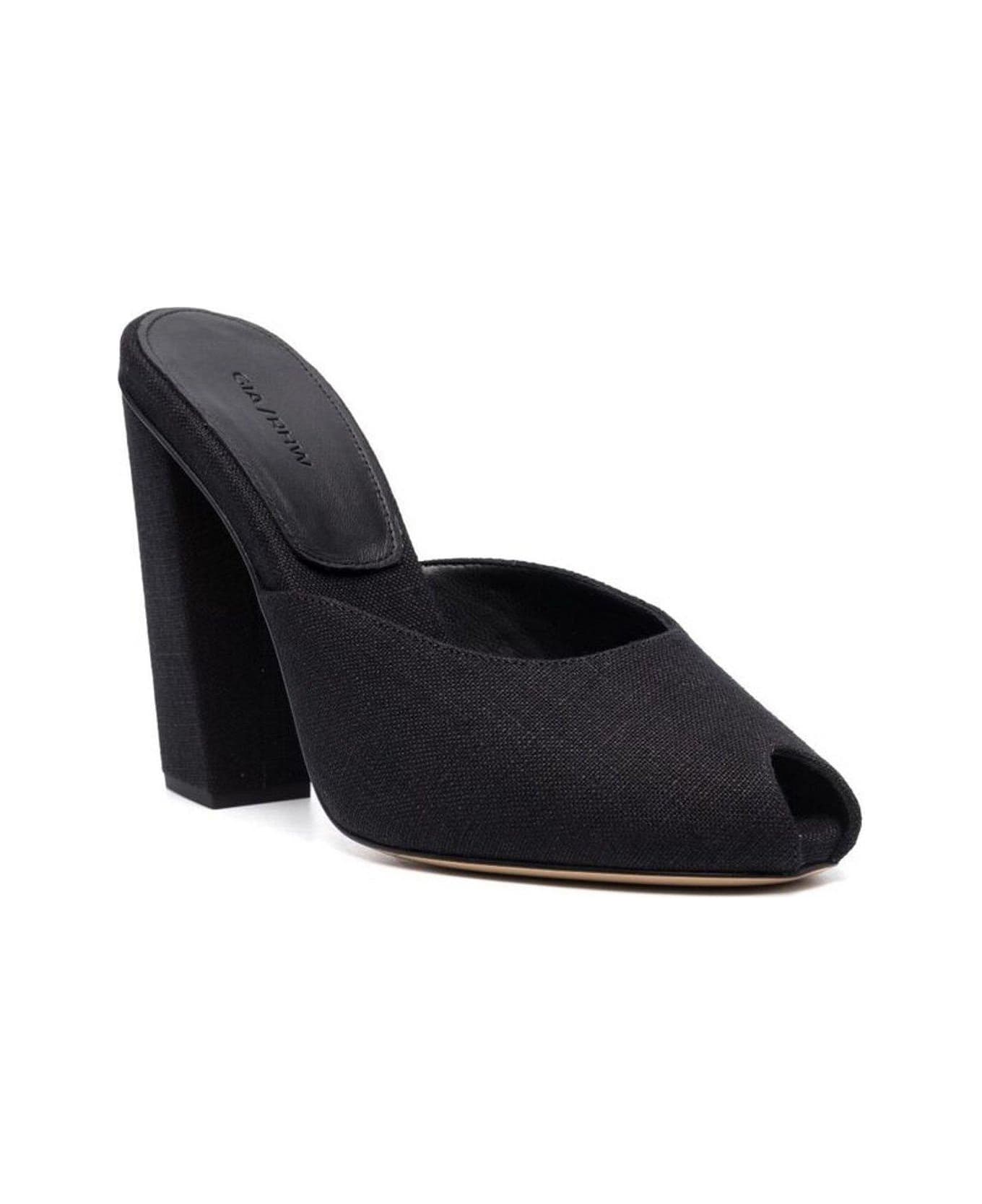 GIA BORGHINI Rosie 38 Sandals - BLACK