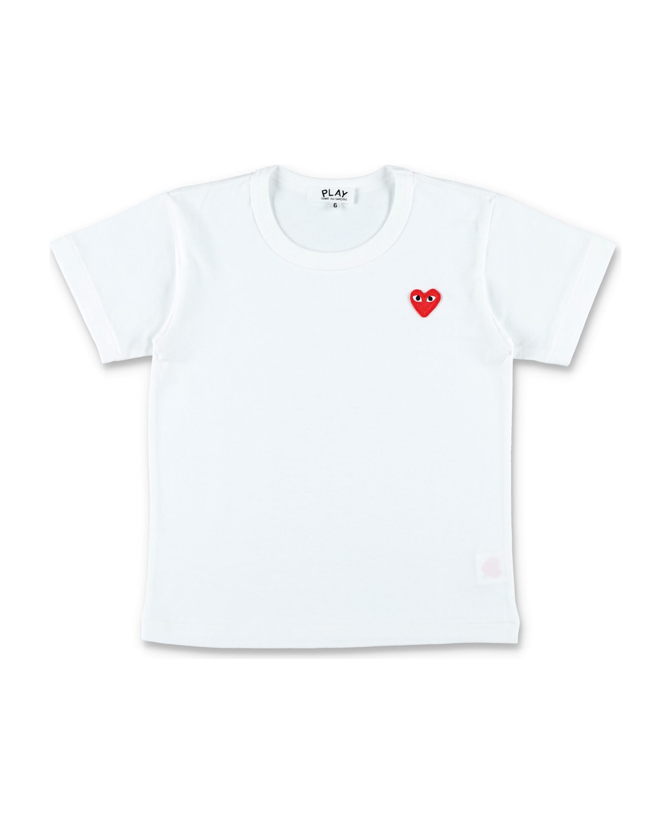 Comme des Garçons Play Tee Little Heart - WHITE