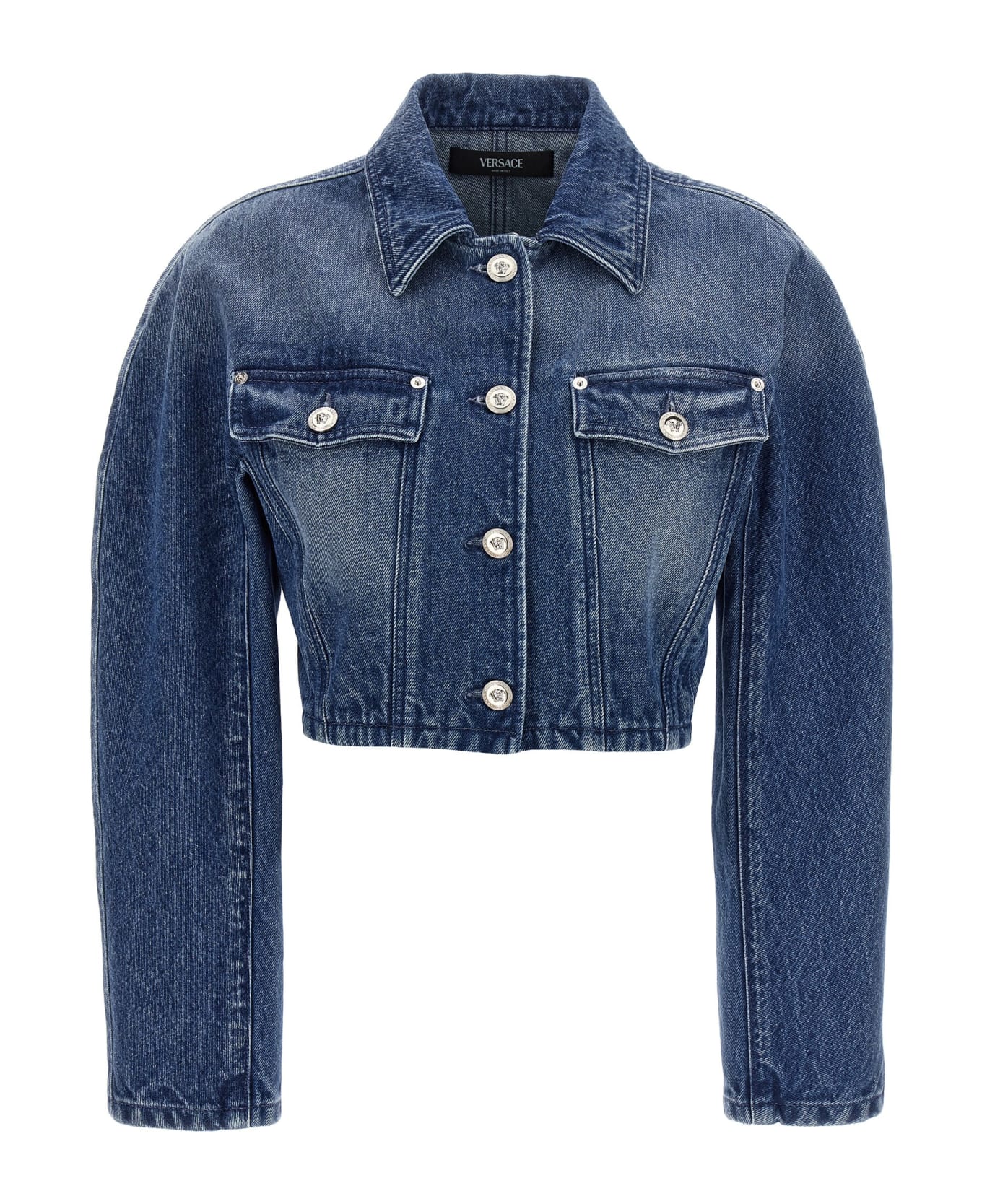 Versace 'medusa' Denim Jacket | italist