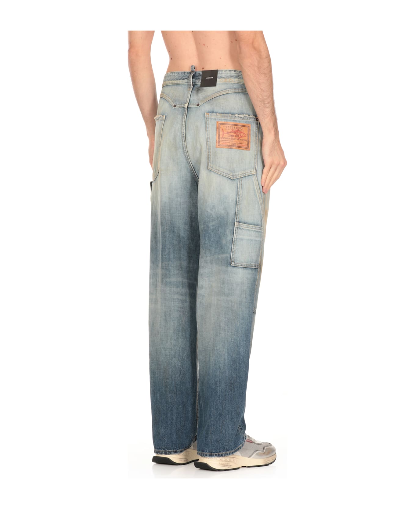 Dsquared2 Loose Carpenter Jeans - Blue