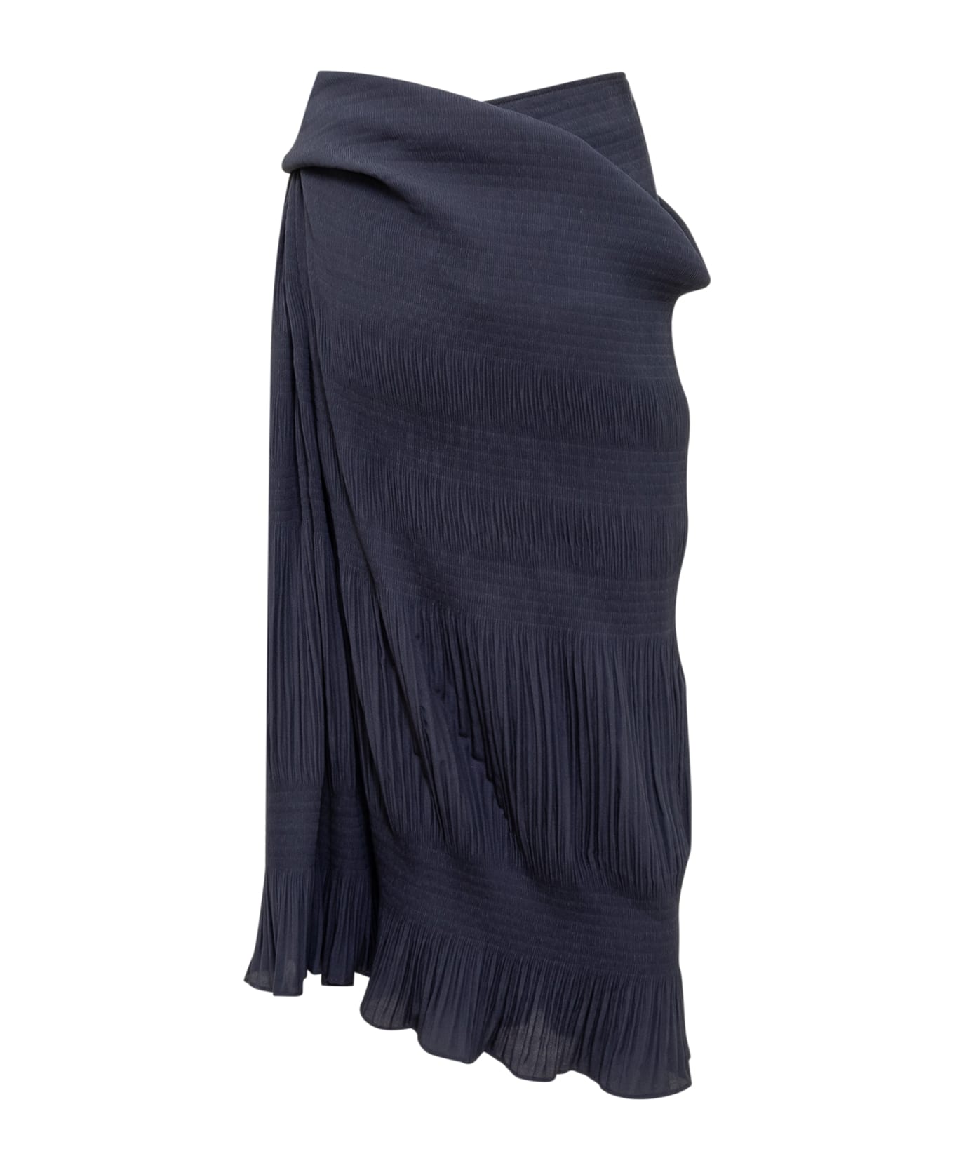 J.W. Anderson Skirt With Drapery - NAVY