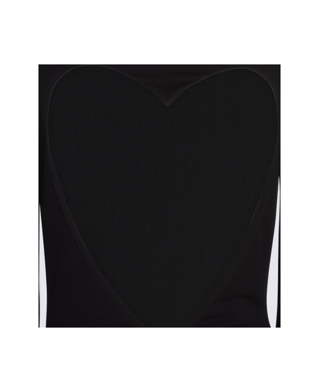Alaia Black Viscose Dress - NOIR ALAIA