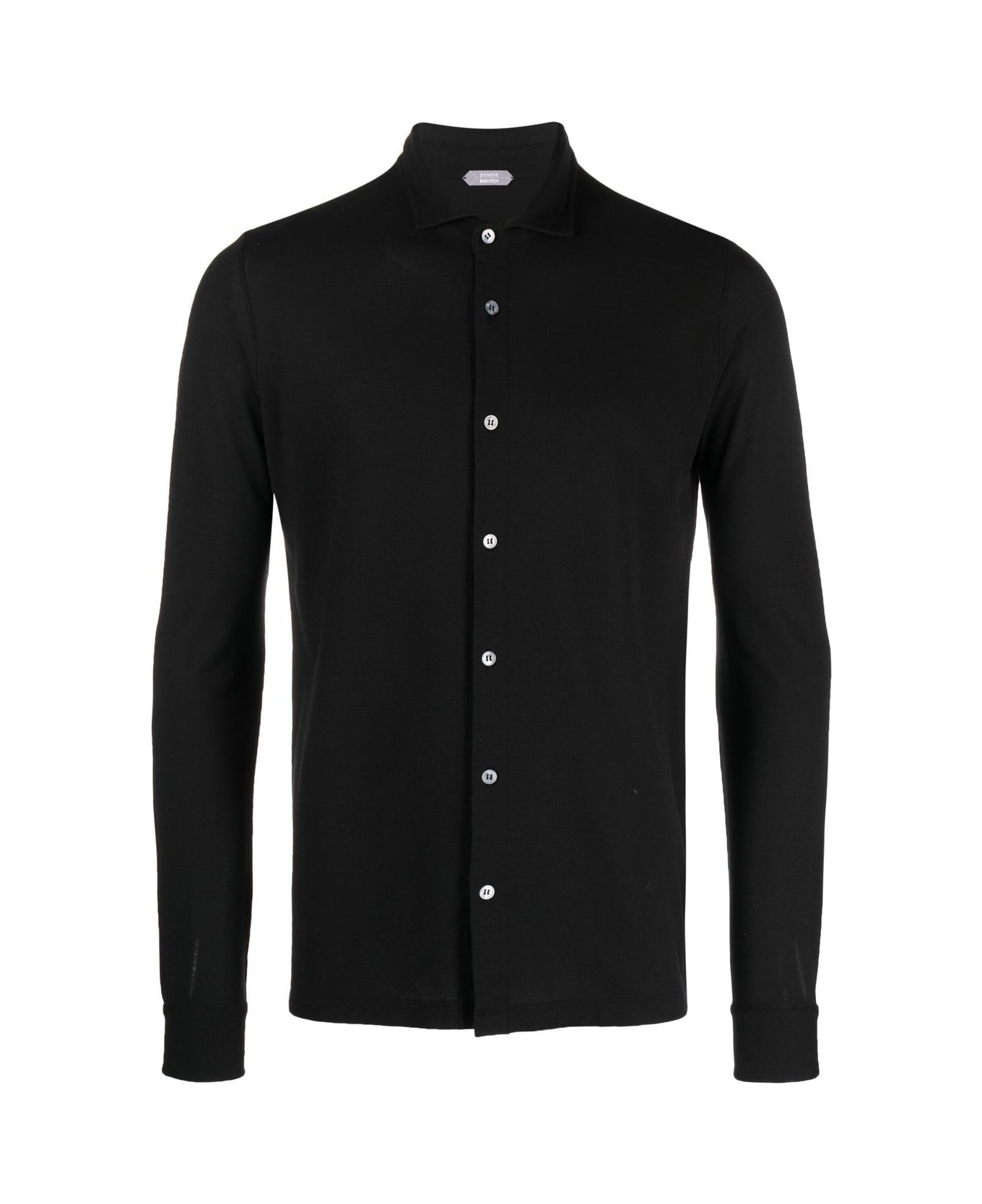 Zanone Shirt - Black シャツ