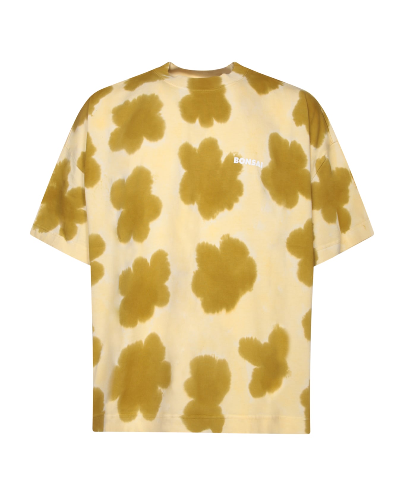 Bonsai Lettering Logo Beige T-shirt - Beige
