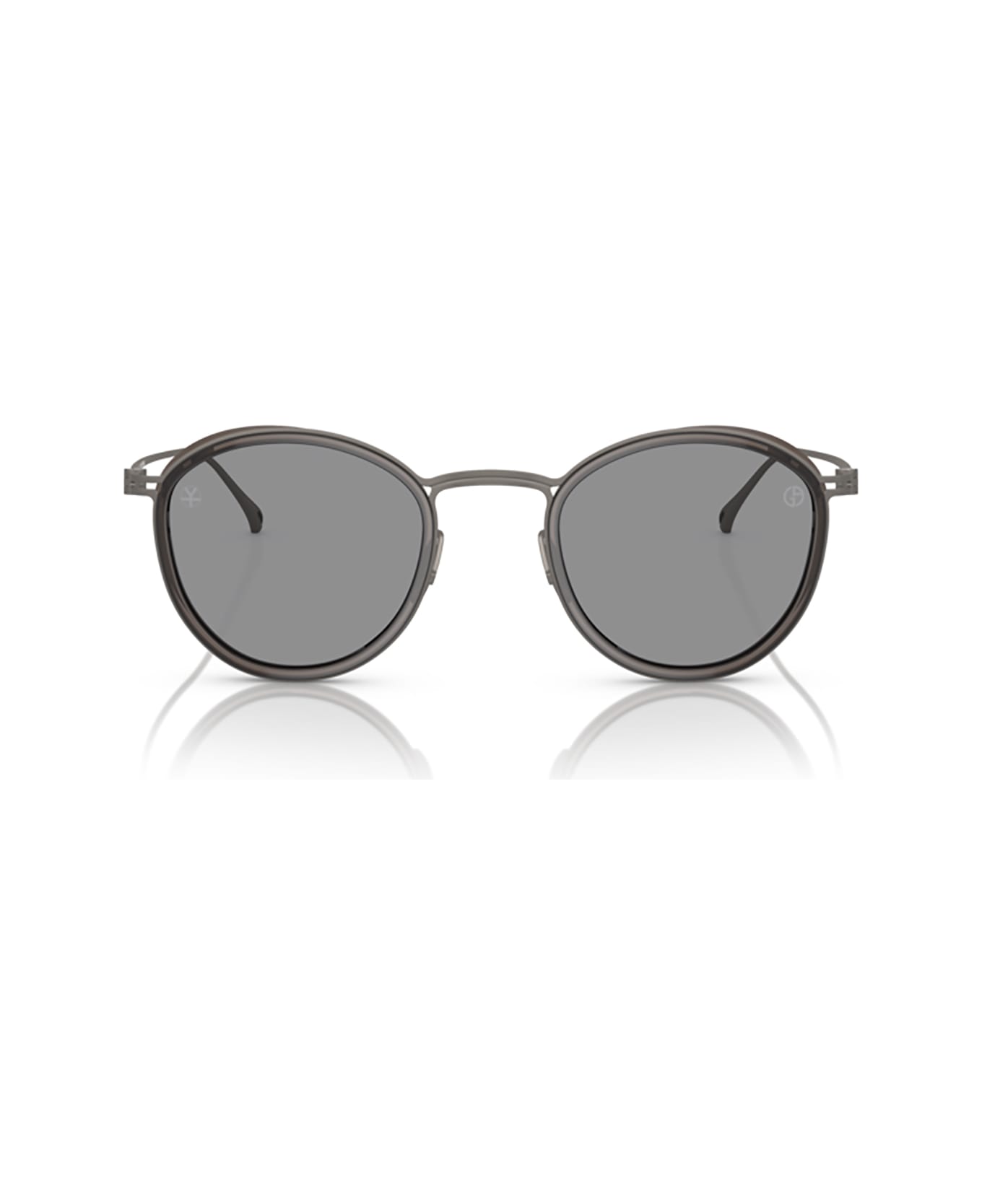 Giorgio Armani Ar6148t Transparent Grey Sunglasses - Transparent Grey