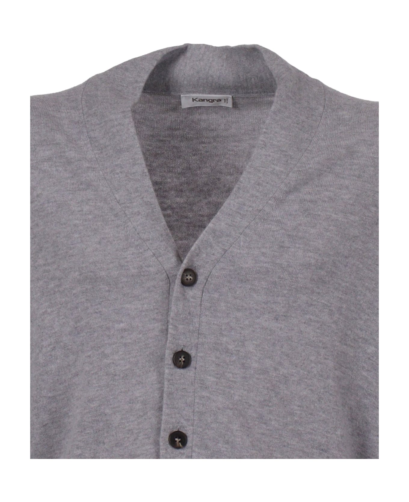 Kangra High Collar Jacket - GREY