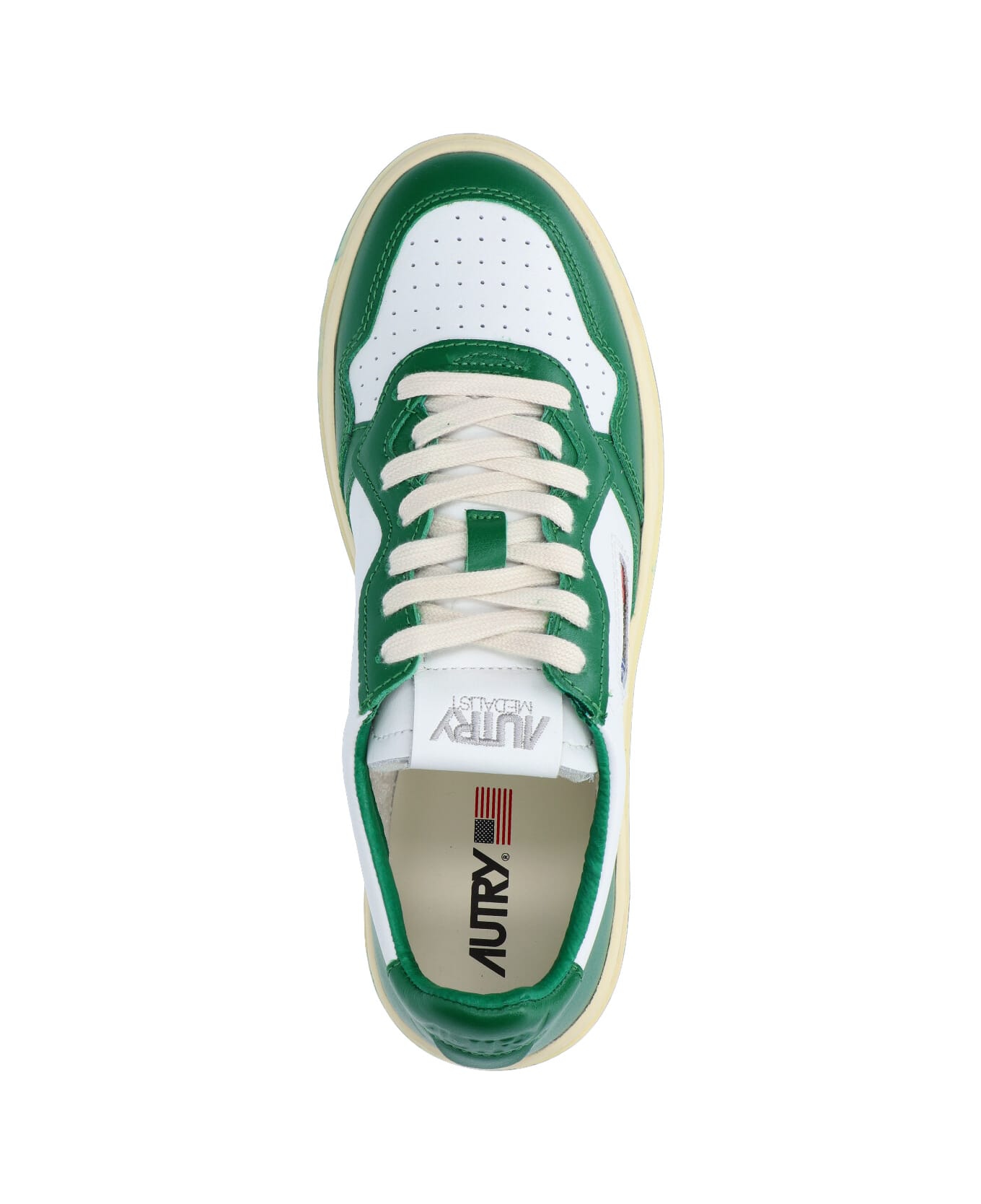 Autry "medalist" Low Sneakers - Green