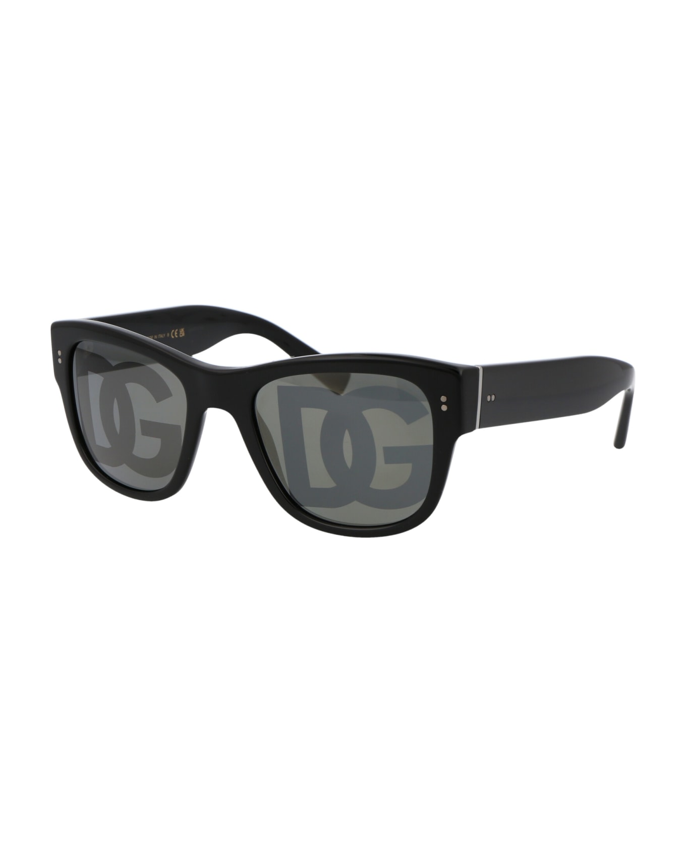 Dolce & Gabbana Eyewear 0dg4338 Sunglasses - 501/M BLACK サングラス