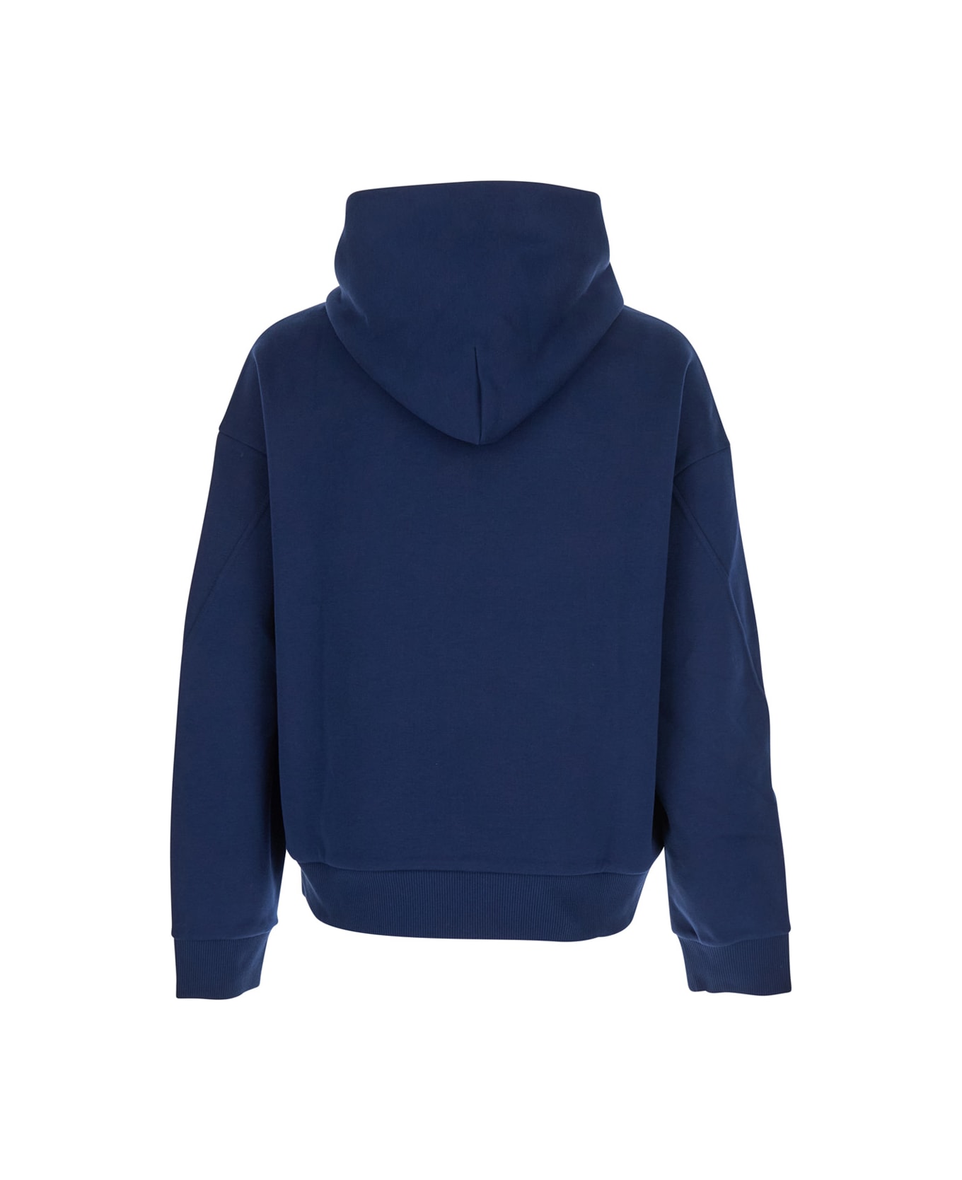 Givenchy Neoprene Con Cappuccio E Zip - Blu