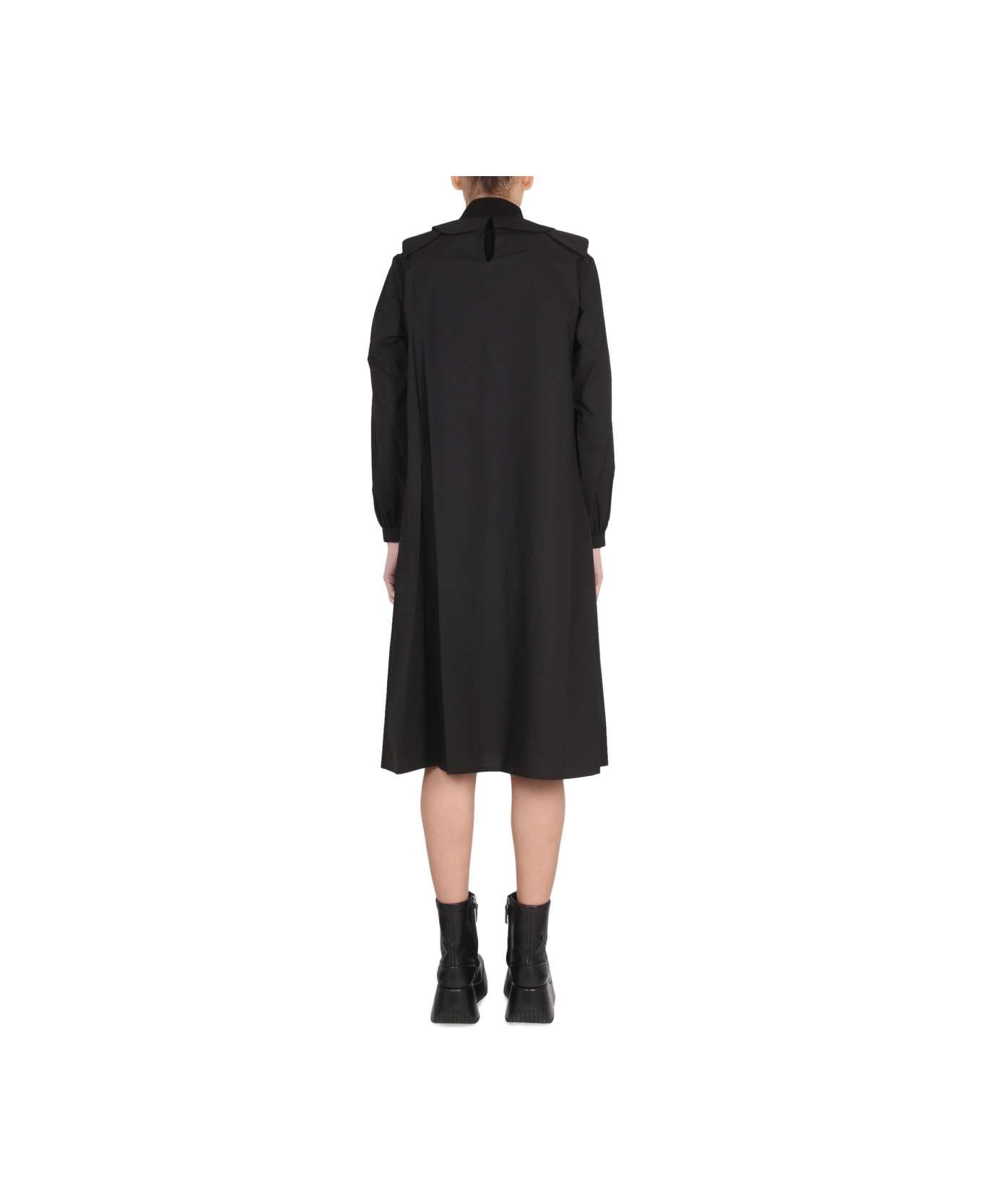 Raf Simons Relaxed Fit Shirt Dress - BLACK ワンピース＆ドレス