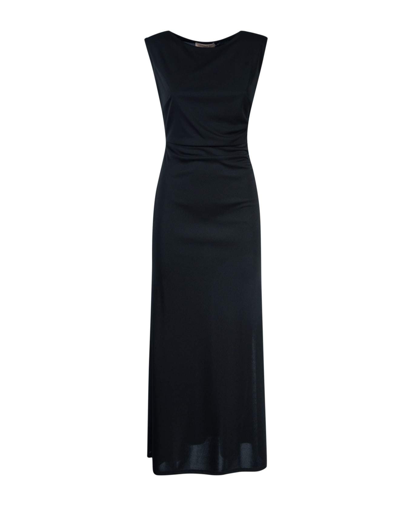 TwinSet Long-length Sleeveless Dress - Black ワンピース＆ドレス