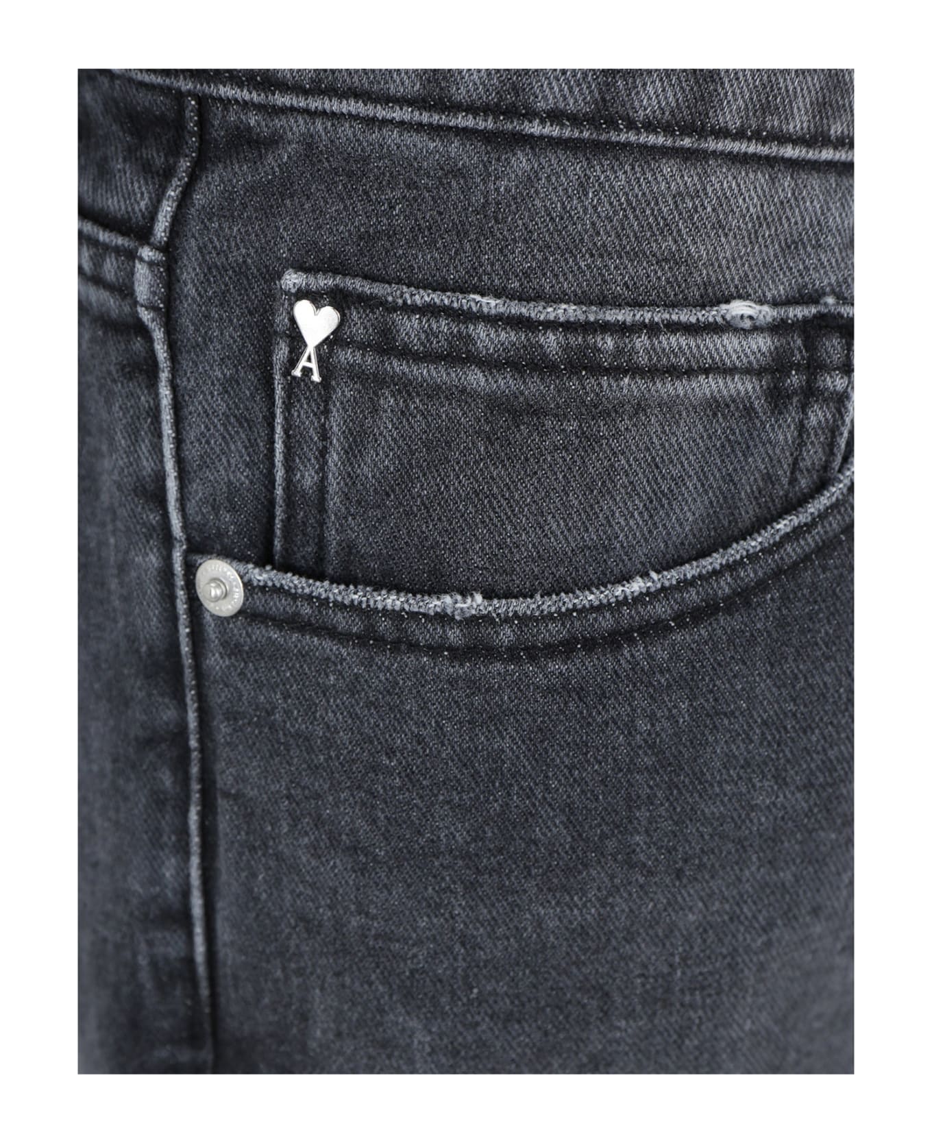 Ami Alexandre Mattiussi Classic Fit Jeans - Black デニム
