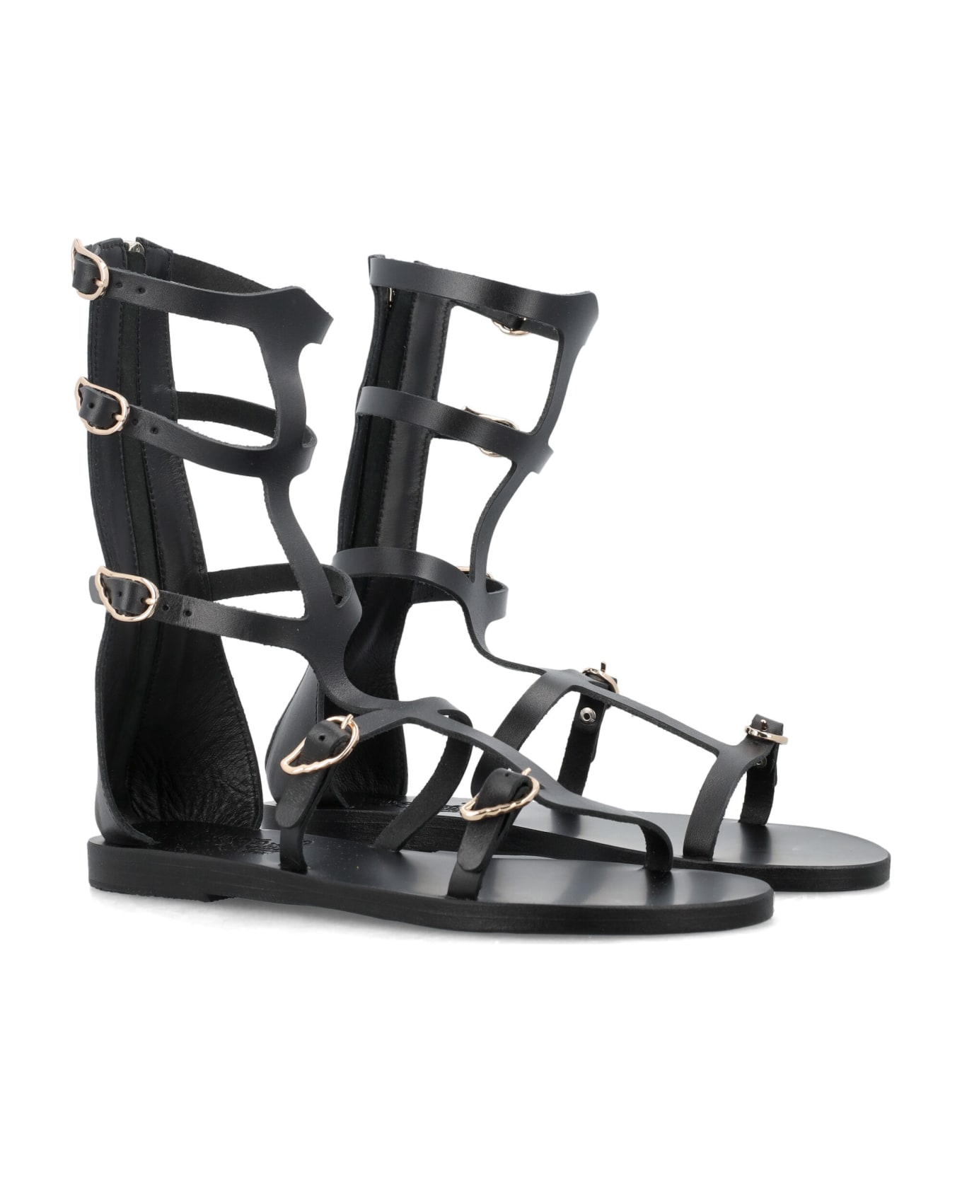 Ancient Greek Sandals Siren - BLACK