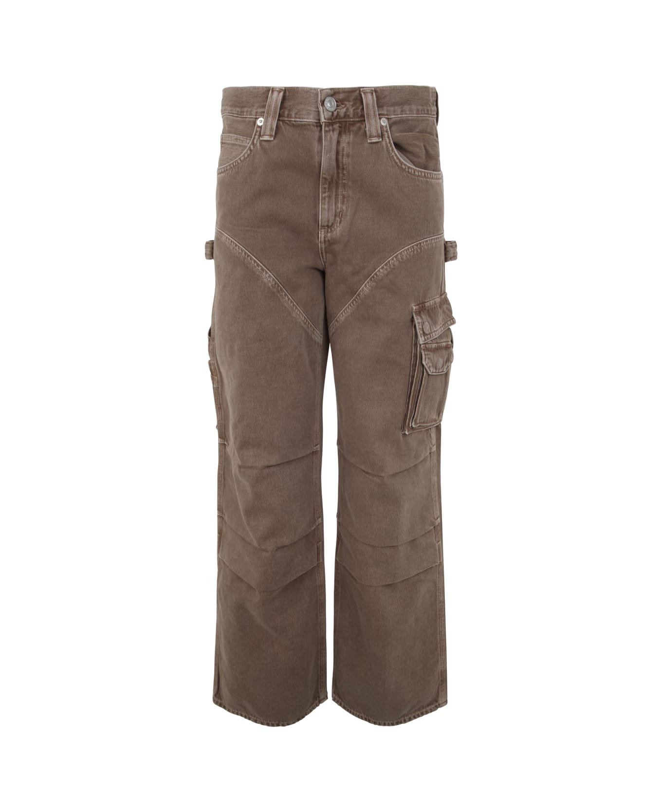 AGOLDE Feather Maxi Cargo Jeans - Feather