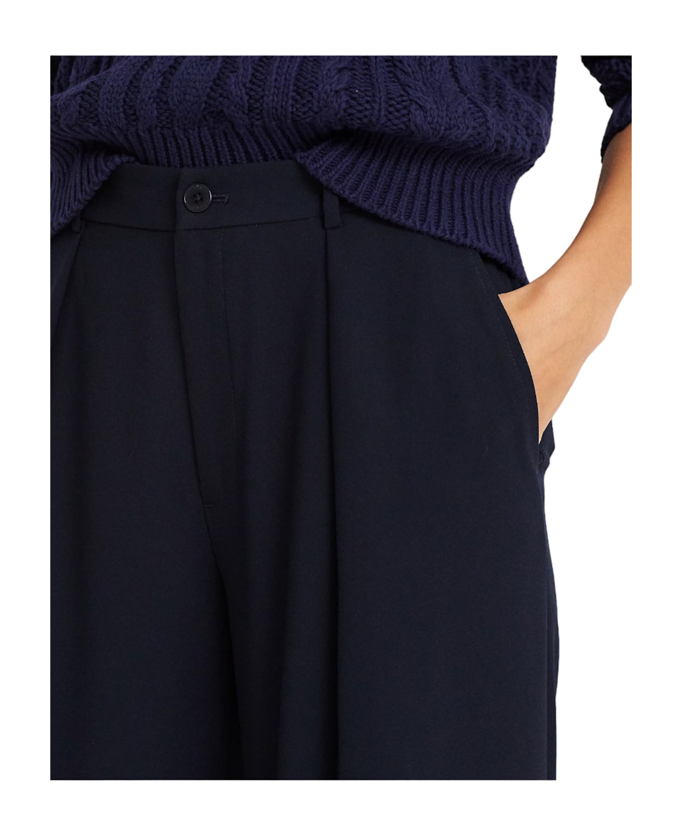 Polo Ralph Lauren Kirahn Full Length Pleated - Blue