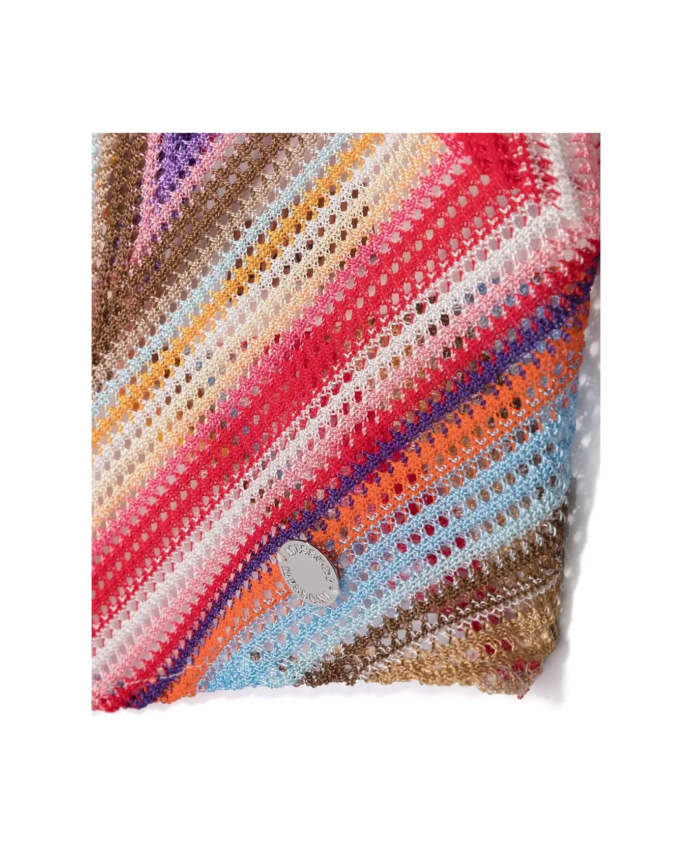 Missoni Kids Multicoloured Striped Knit Halter Neck Top - Multicolour トップス